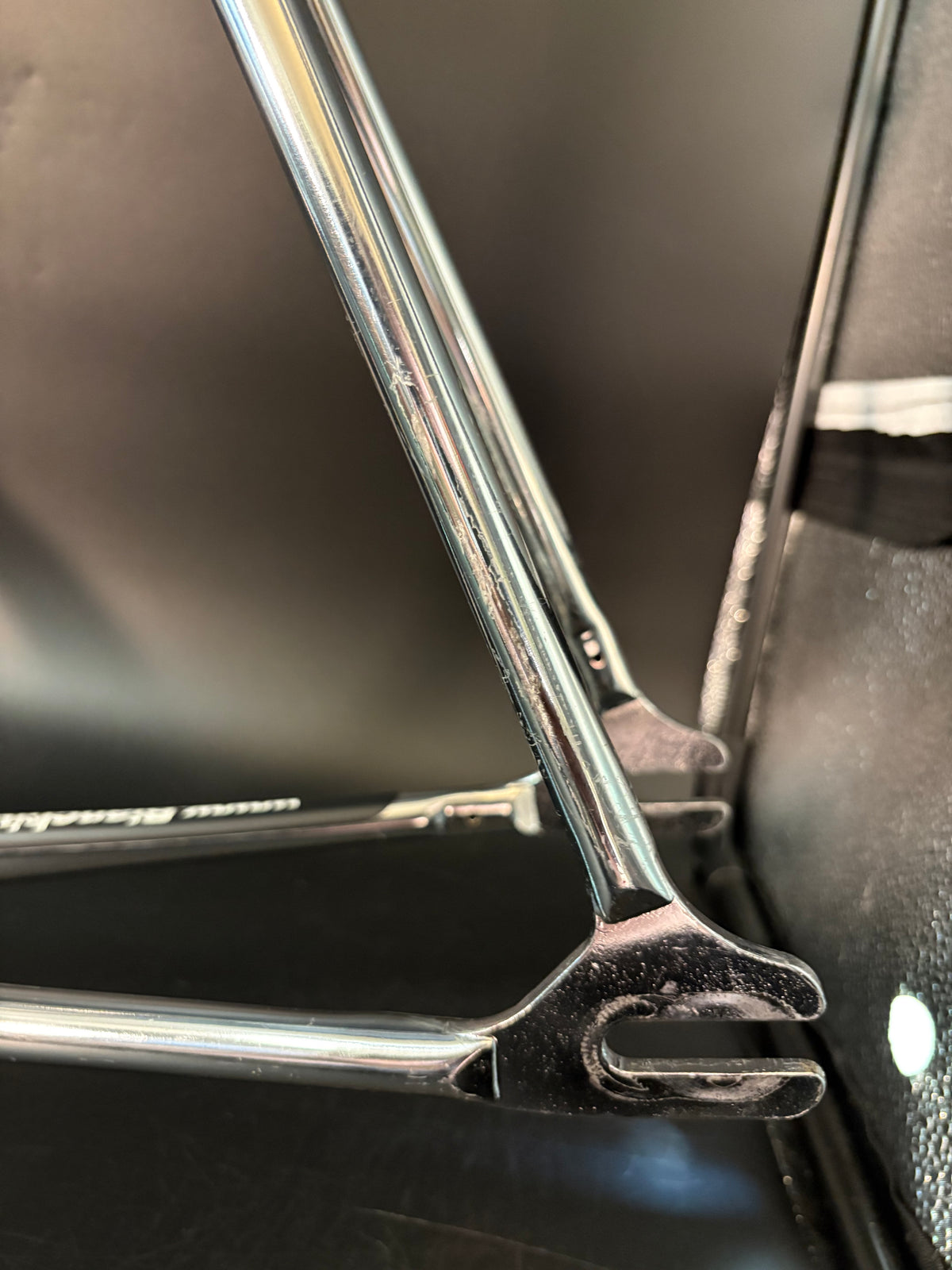 Bianchi Pista Frameset Chrome 59cm