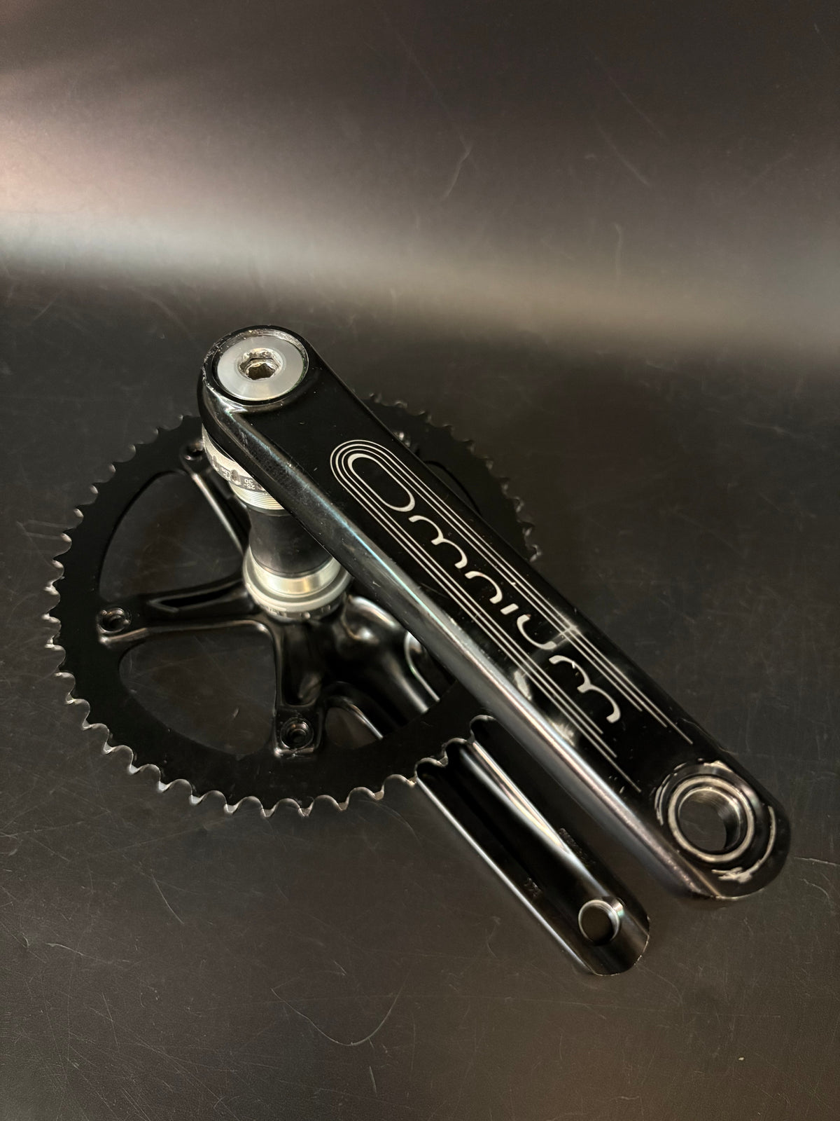 Sram Omnium Crankset Black 170mm 48t