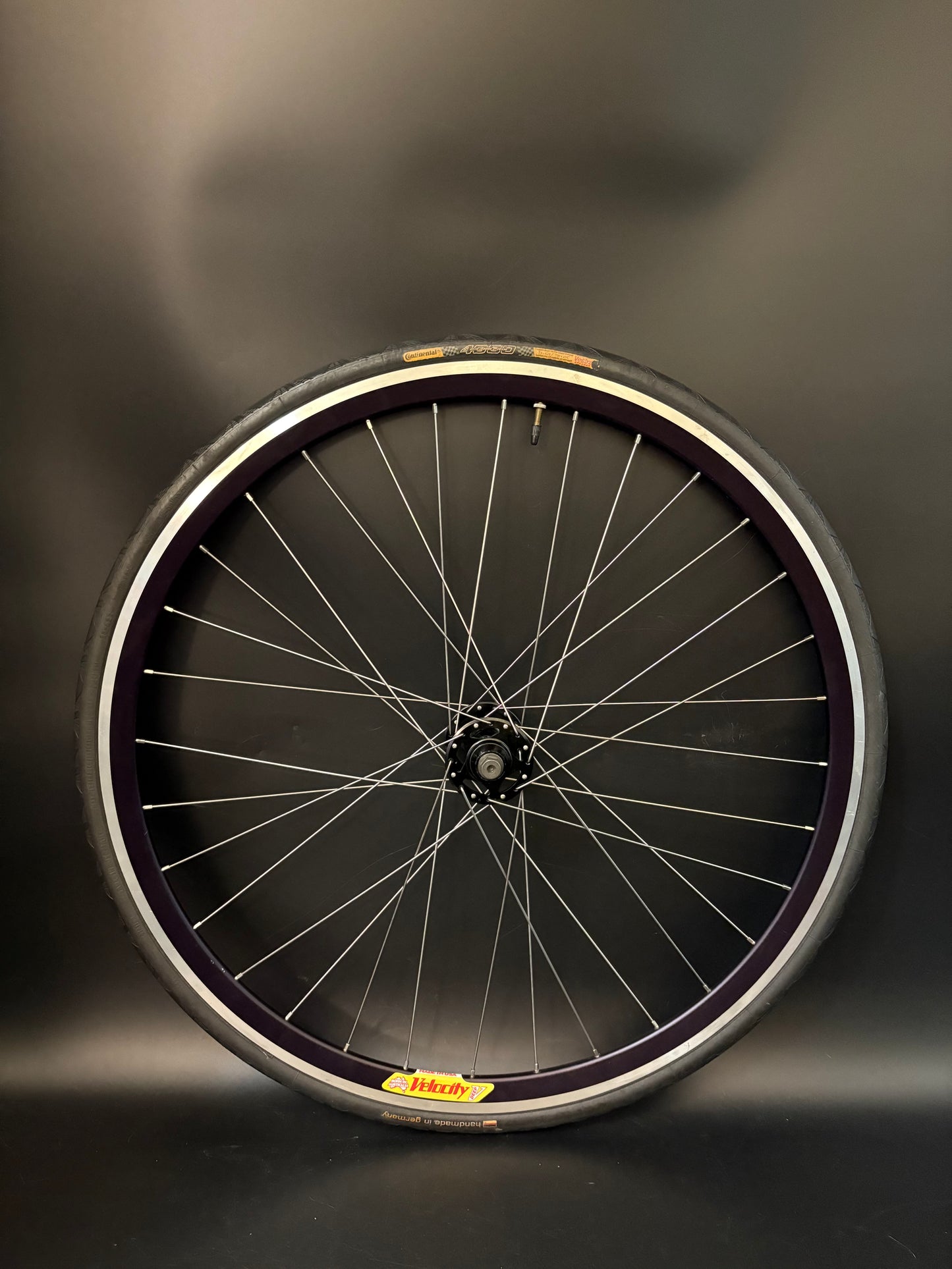 Velocity Deep V Black Machined / All City Wheelset 32h