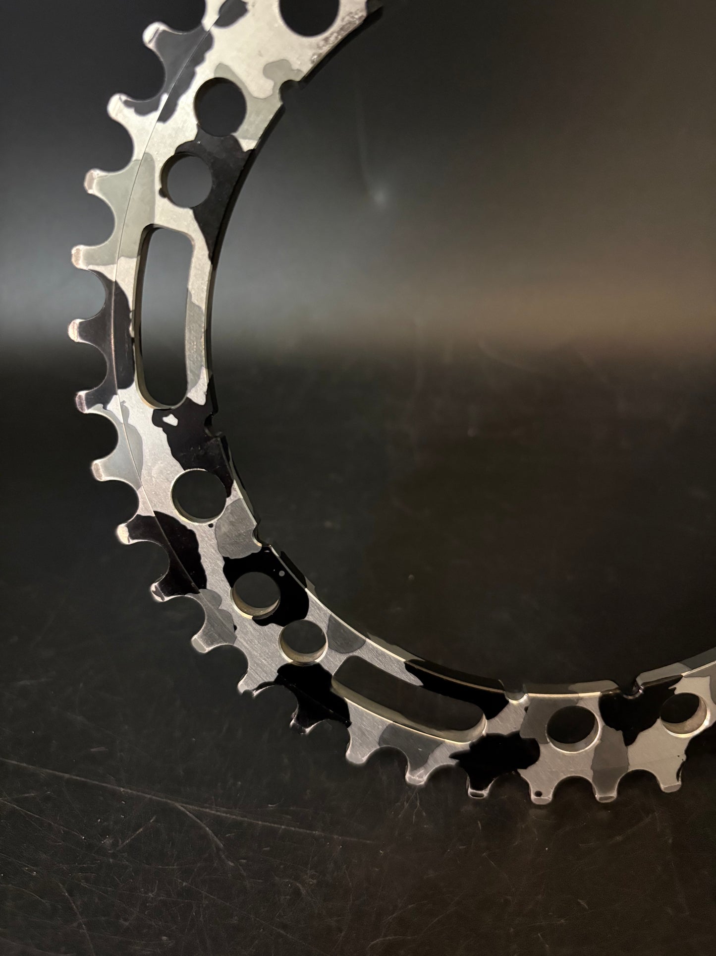 Aarn Chainring B&W Camo 43t