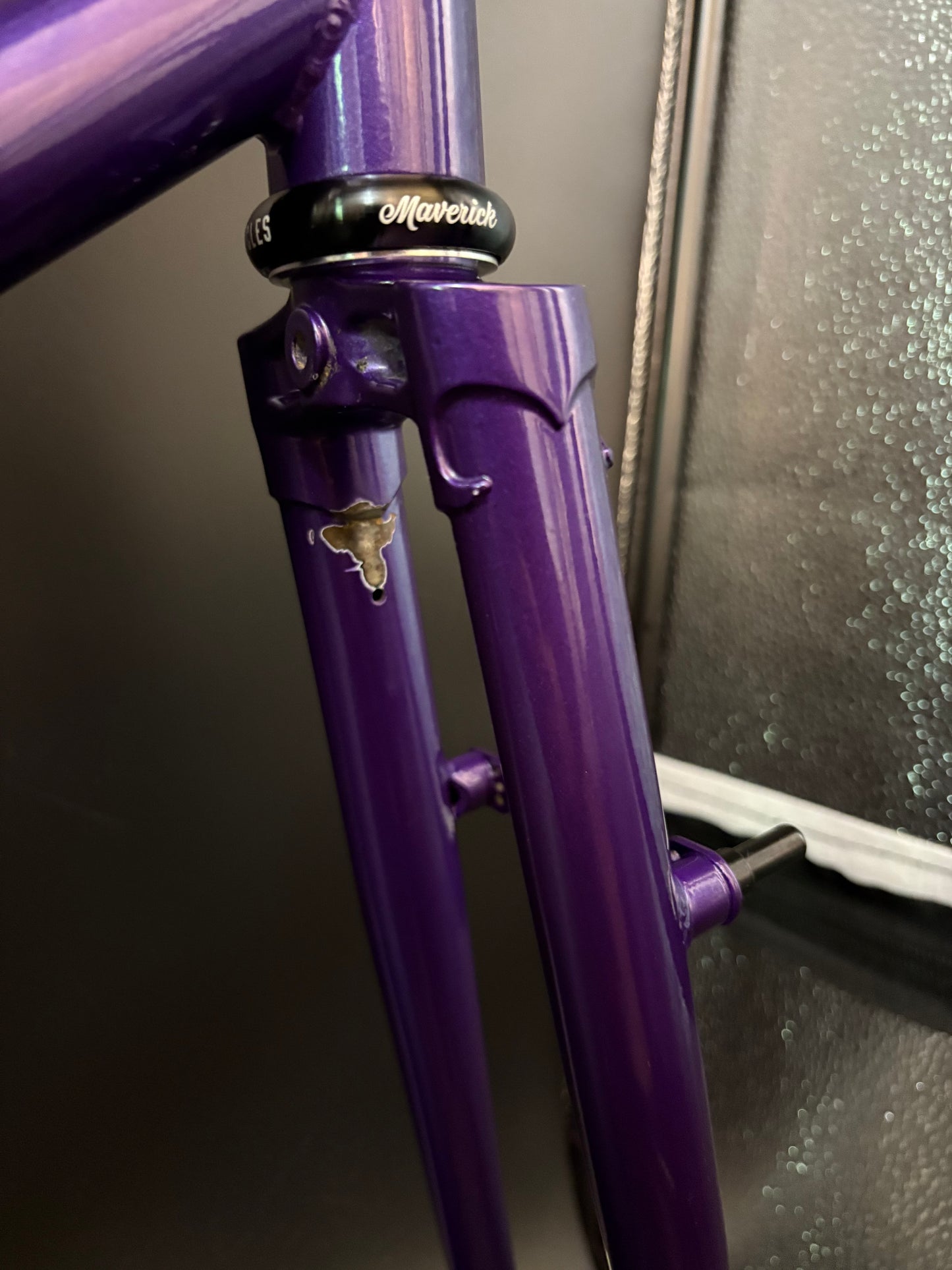 All City Nature Boy Frameset Purple 55cm