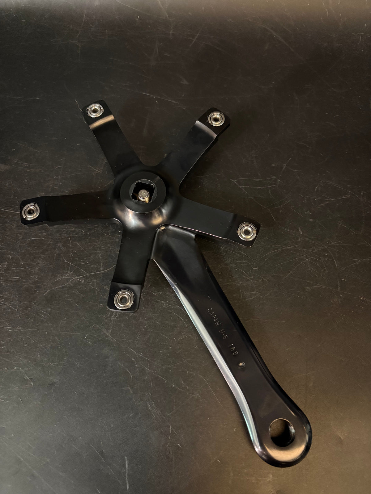 Sugino 75 Cranks Black 165mm