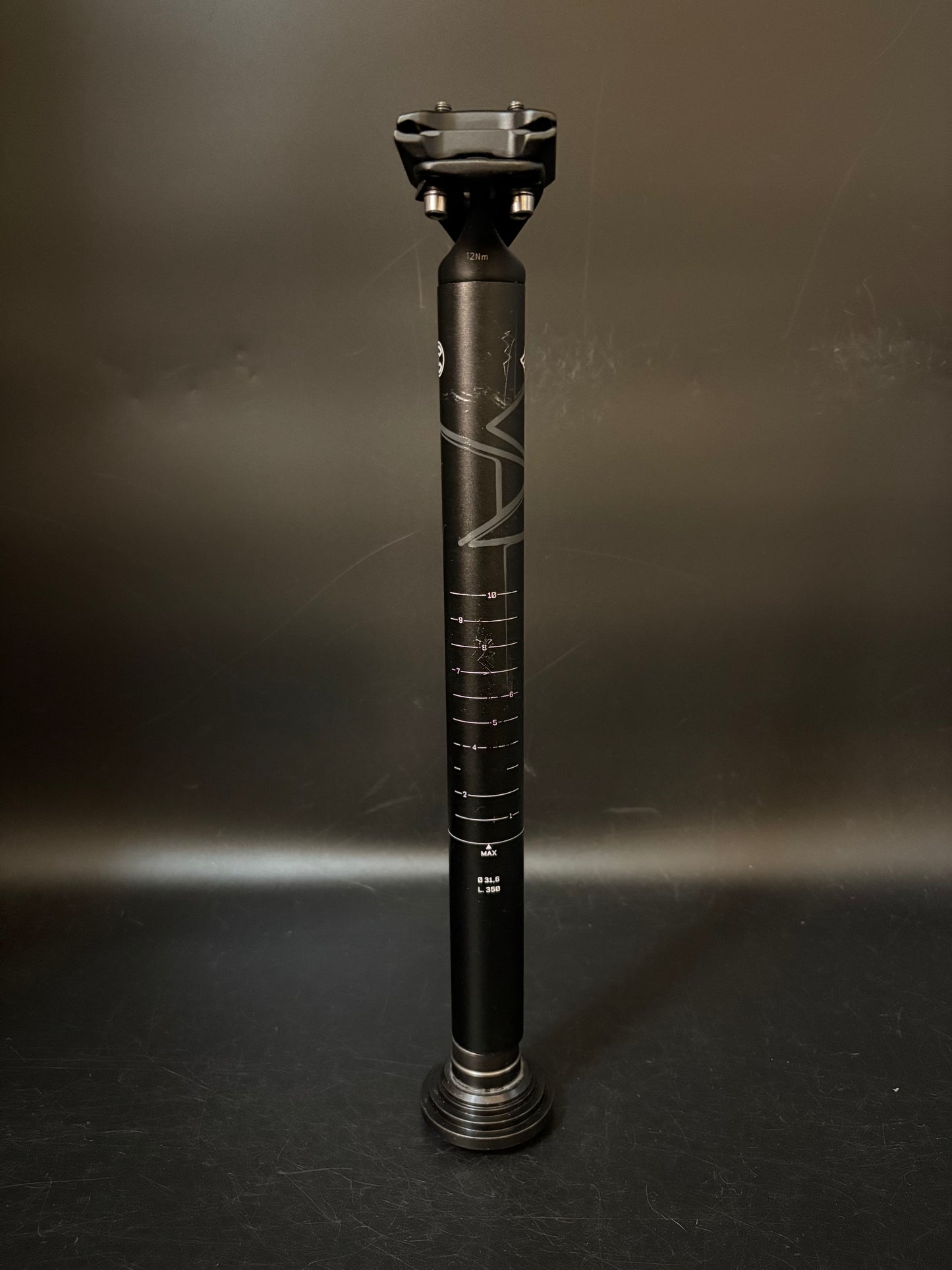 Cinelli VAI Seatpost Black 31.6 350mm