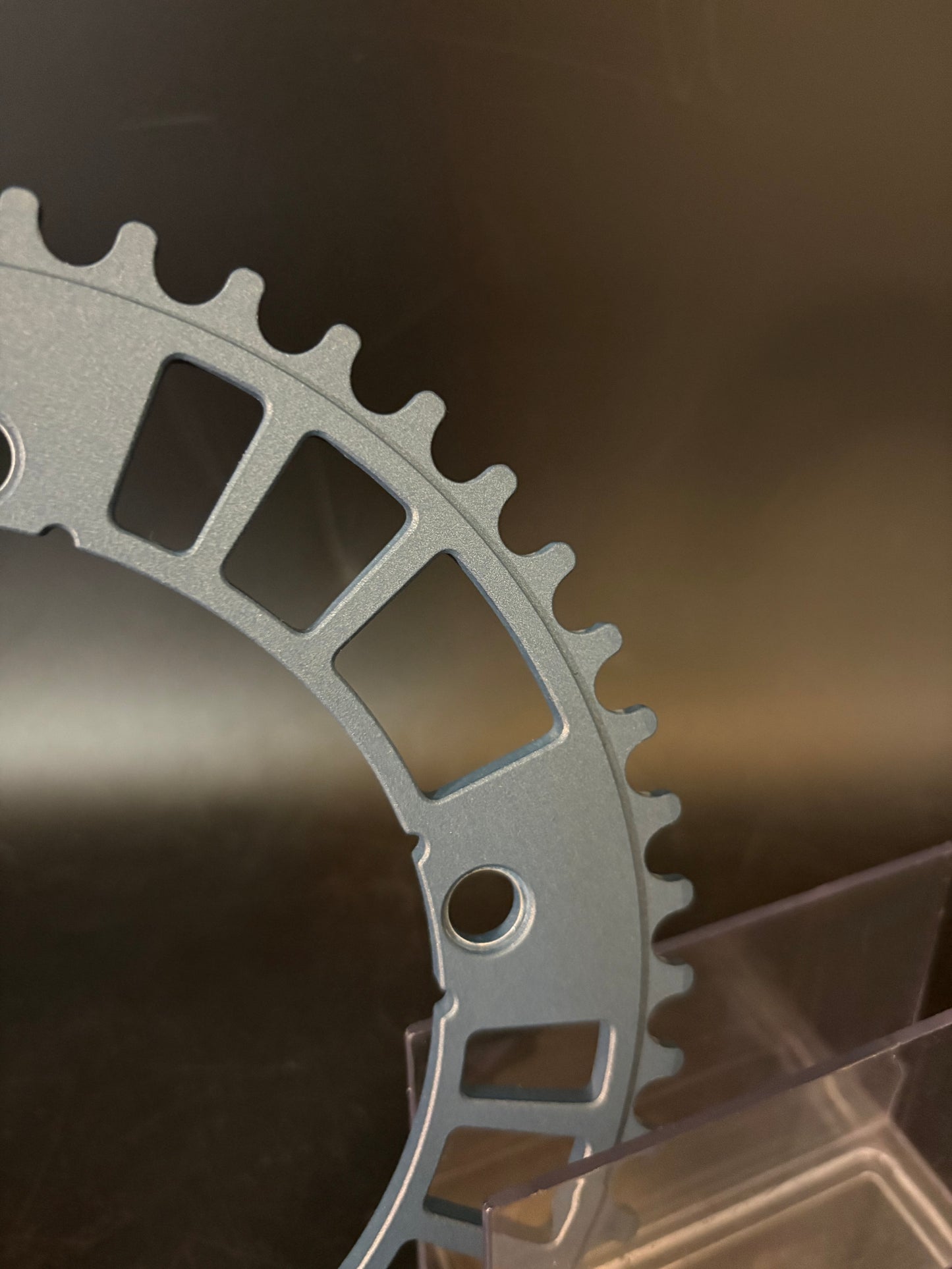 Aarn Chainring Cerakote Blue 49t