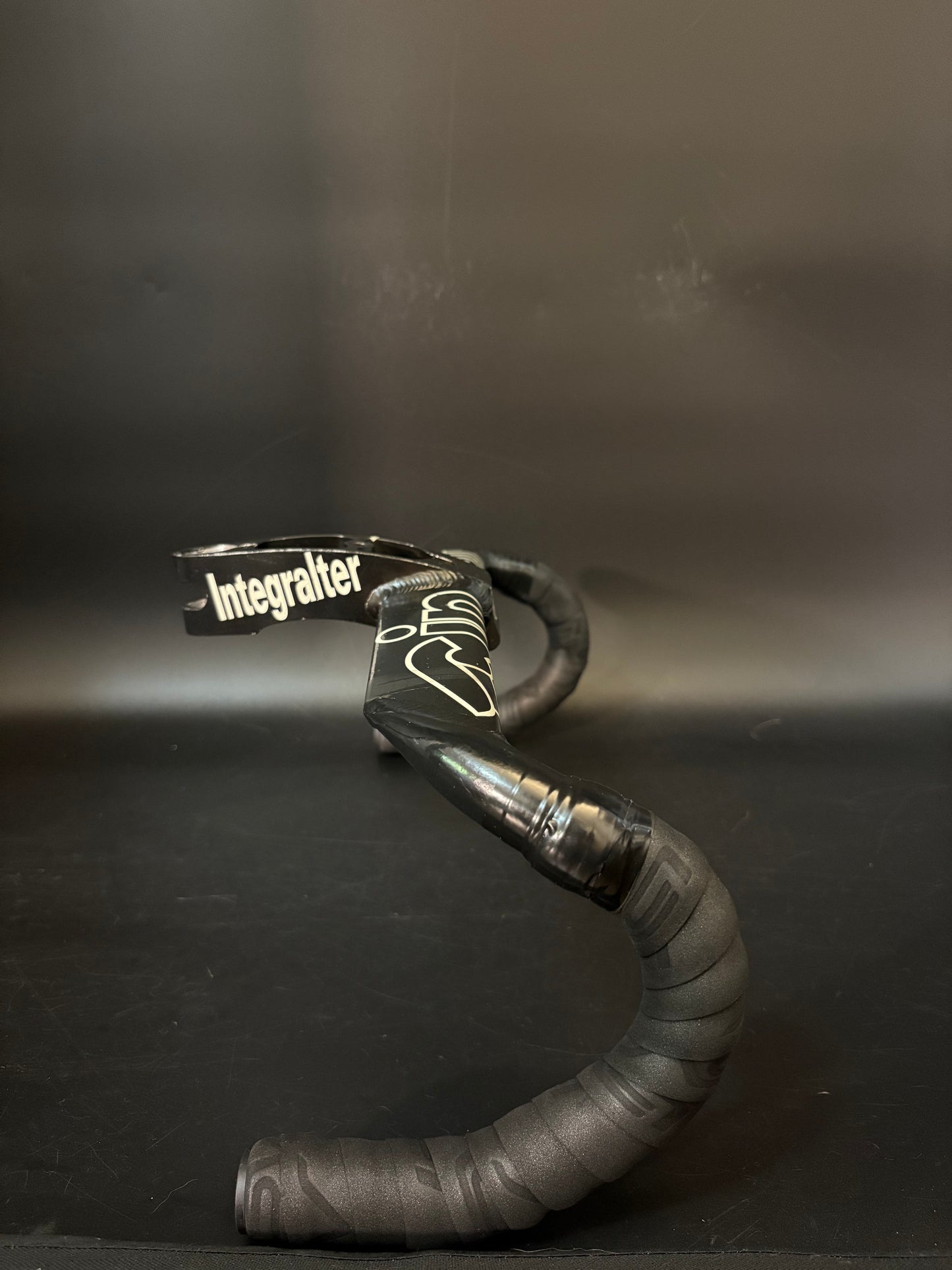 Cinelli Integralter Integrated Drop Handlebar Stem Black 42cm 1” Threadless 100mm