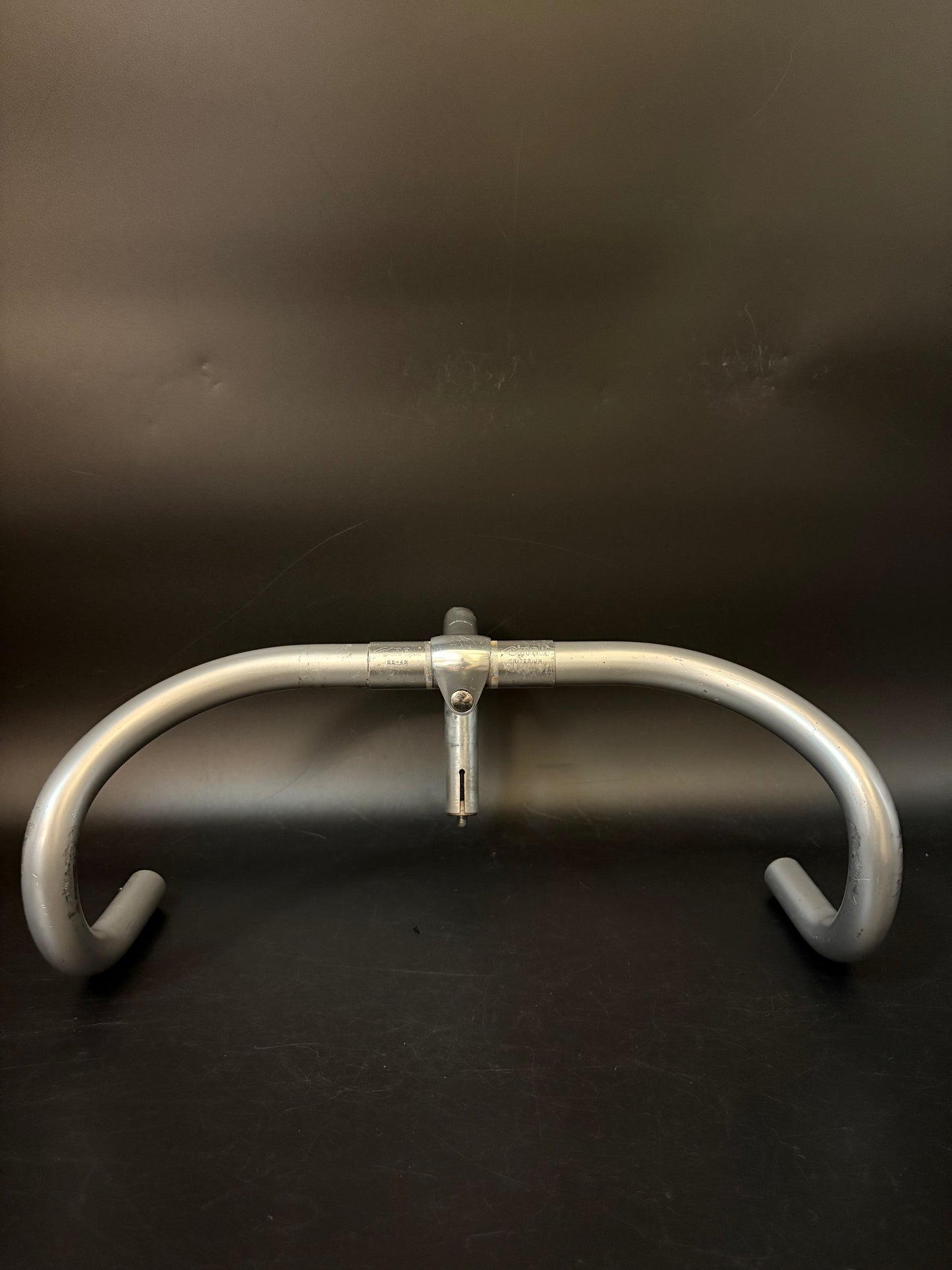 Cinelli Criterium Drop Handlebar Silver 40cm 26.0 + Cinelli Quill Stem 130mm