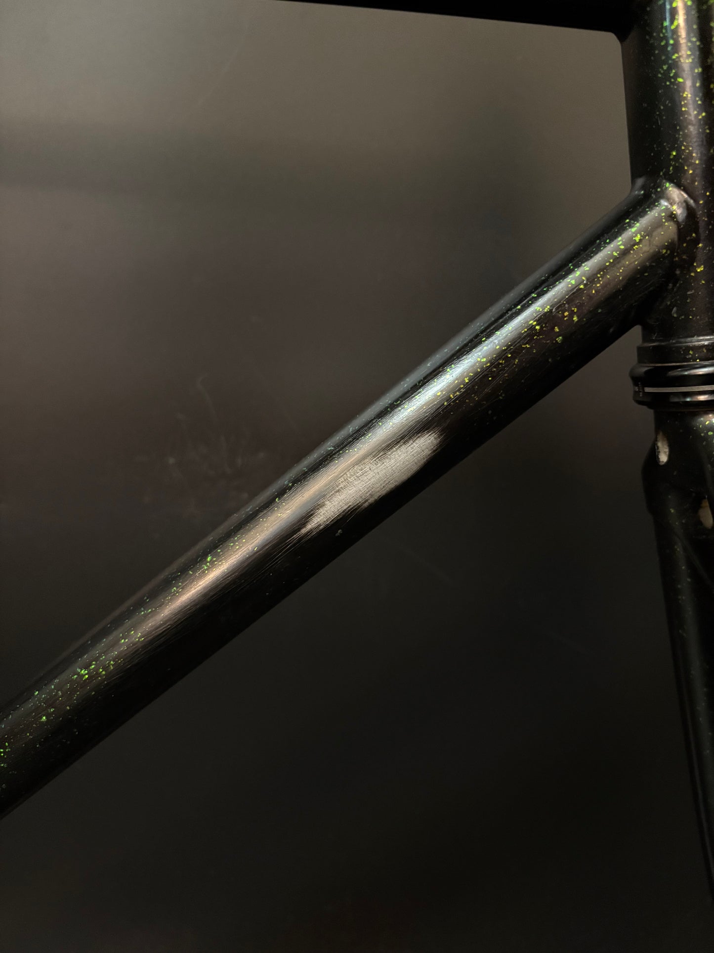 All City Big Block Frameset Green Sparkle 52cm