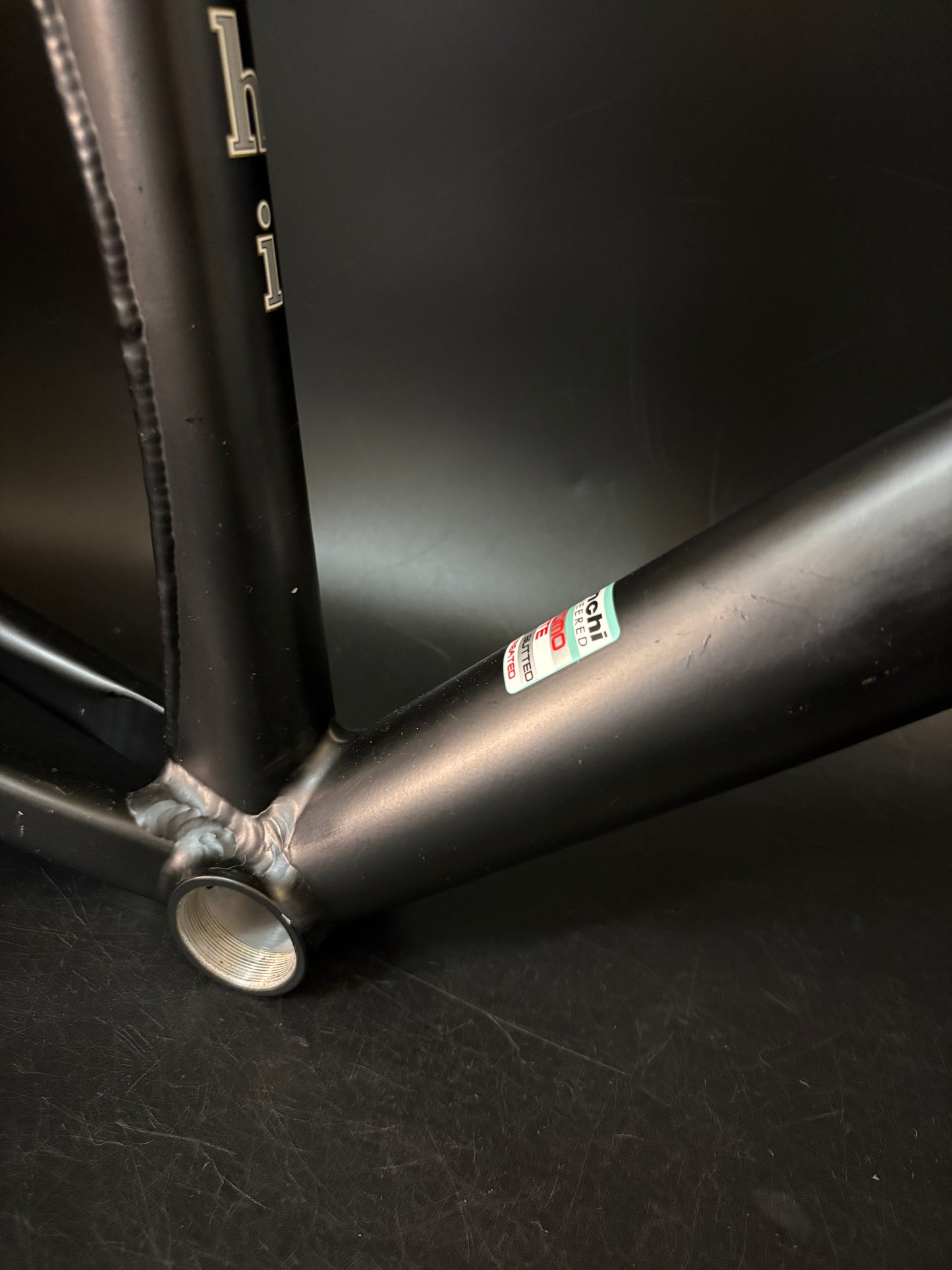 Bianchi Super Pista Frameset Black 49cm