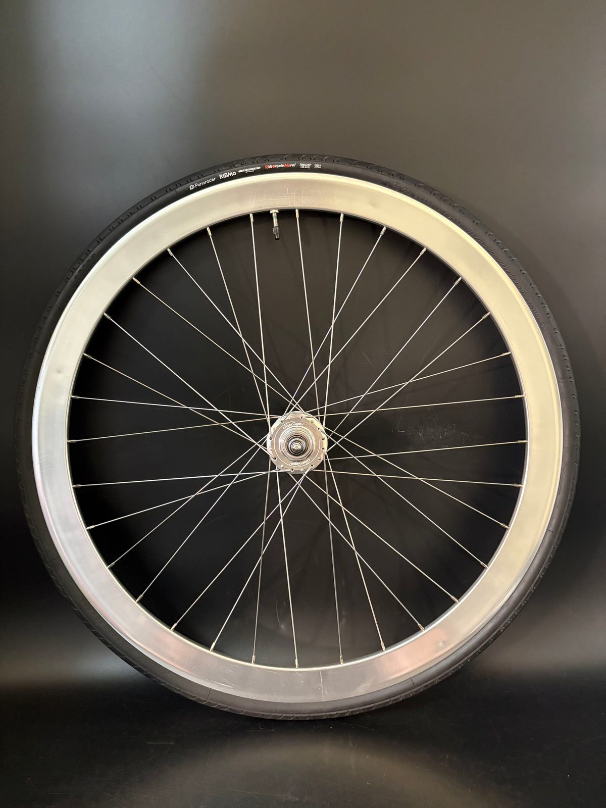 H Plus Son Formation Face / Gran Compe II Rear Wheel Silver 32h
