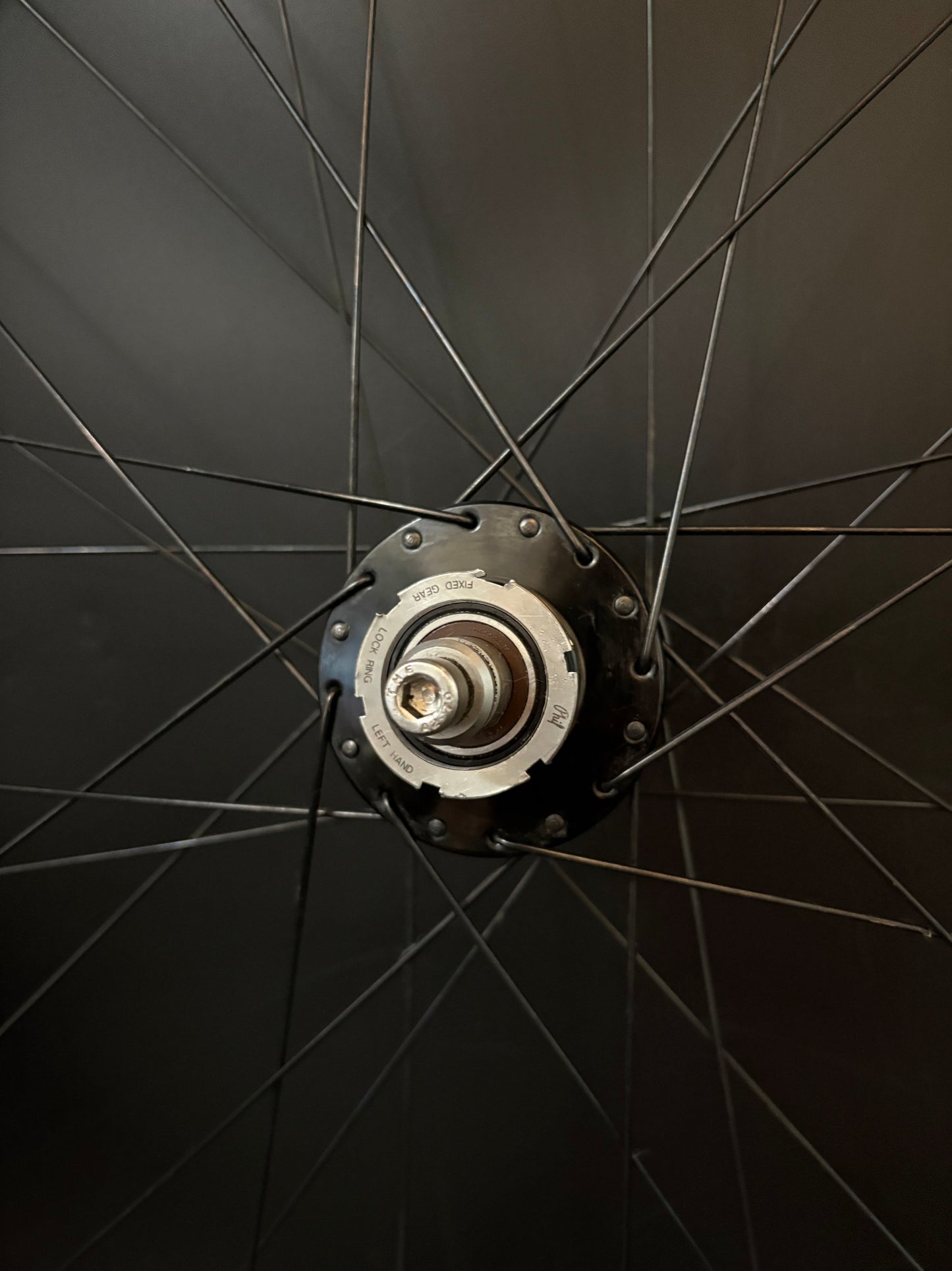 Mavic Open Pro / Phil Wood HF Wheelset Black 32h