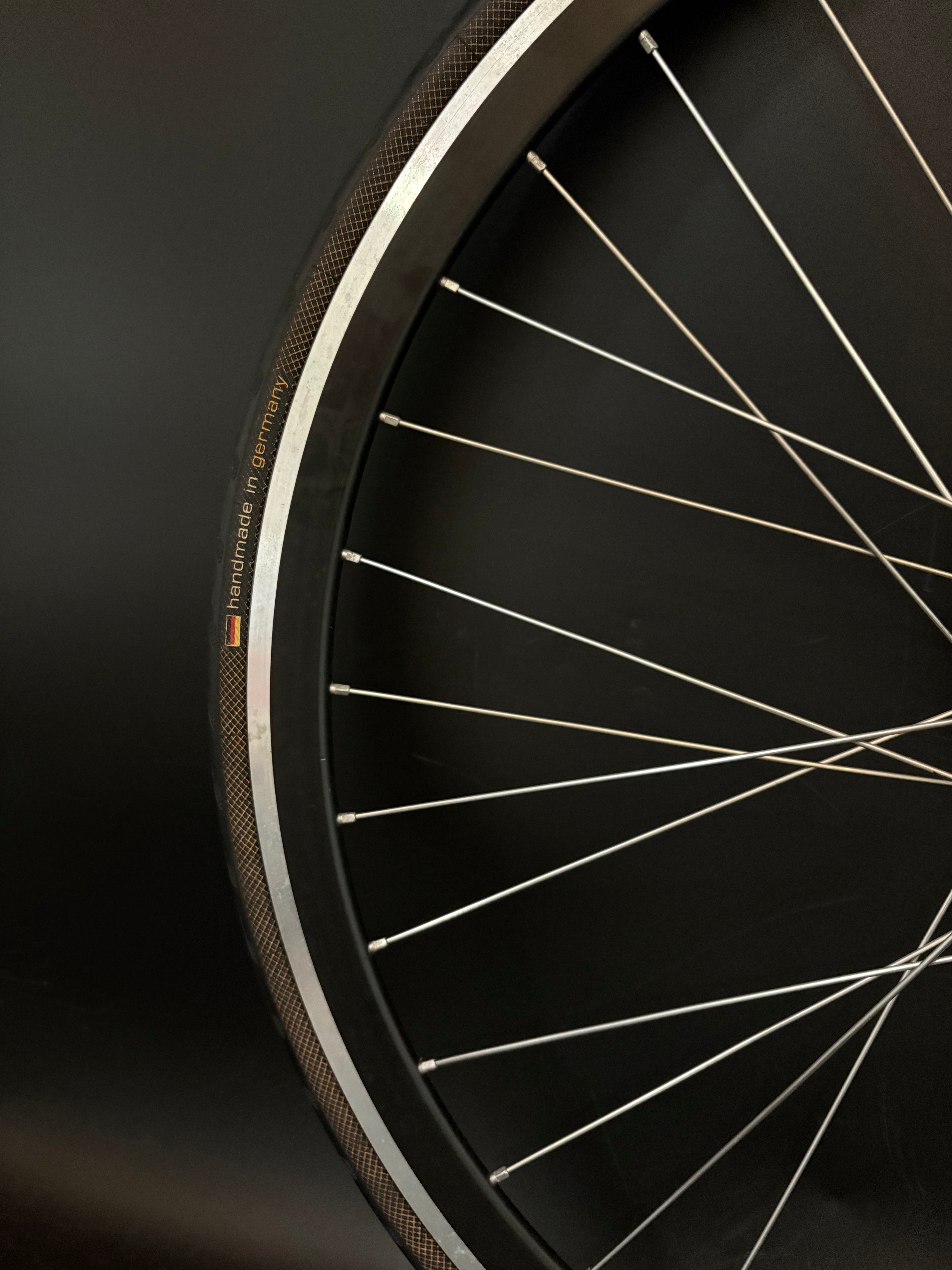 Velocity Deep V / Campagnolo Record HF Wheelset Black 36h – Track Lab