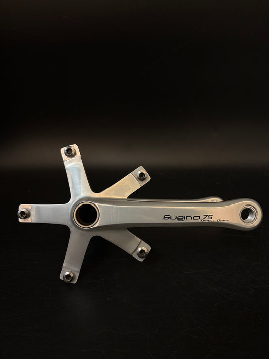 Sugino 75 DD2 Cranks Silver 167.5mm