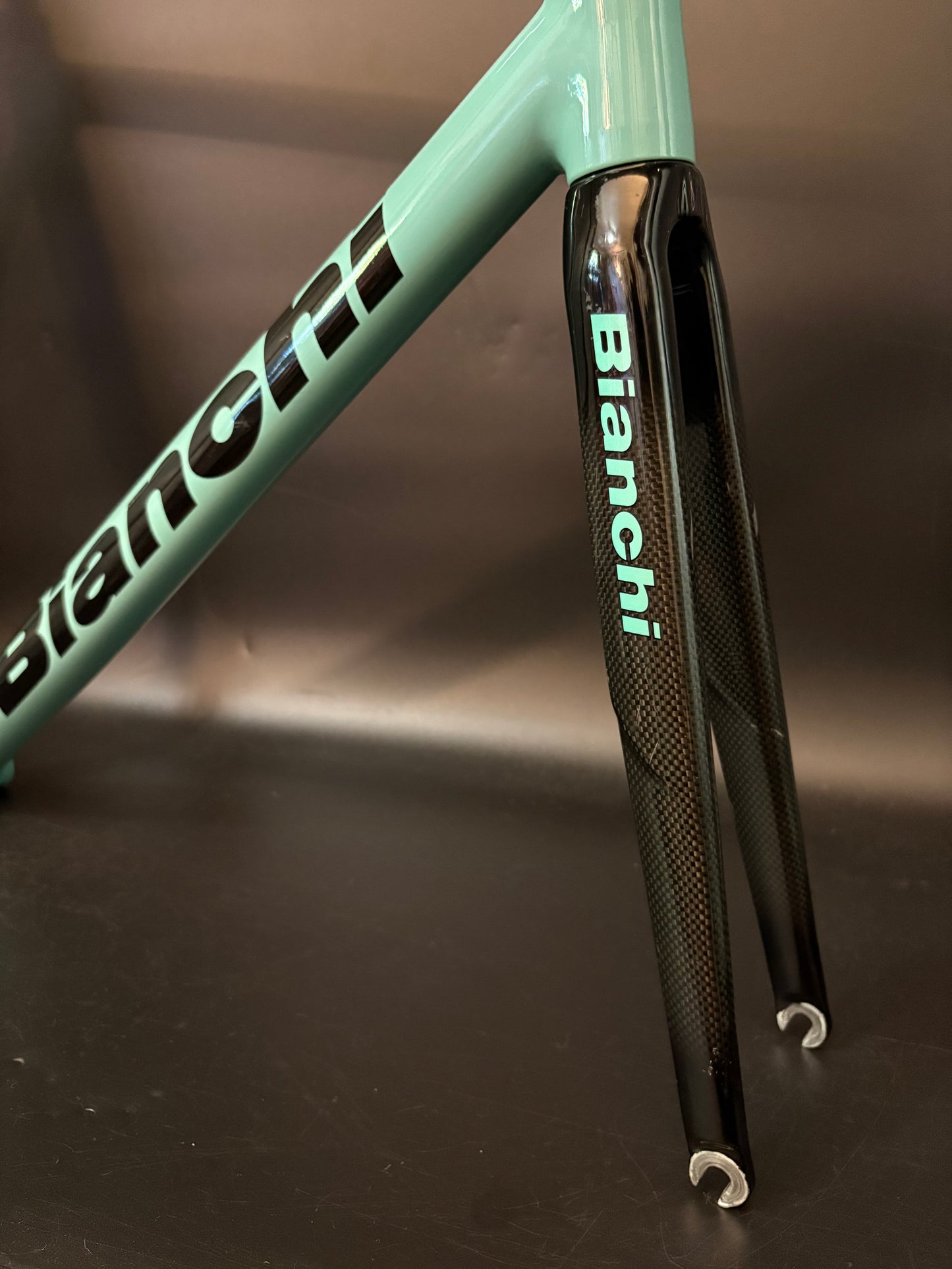 Bianchi Super Pista Frameset Celeste 59cm