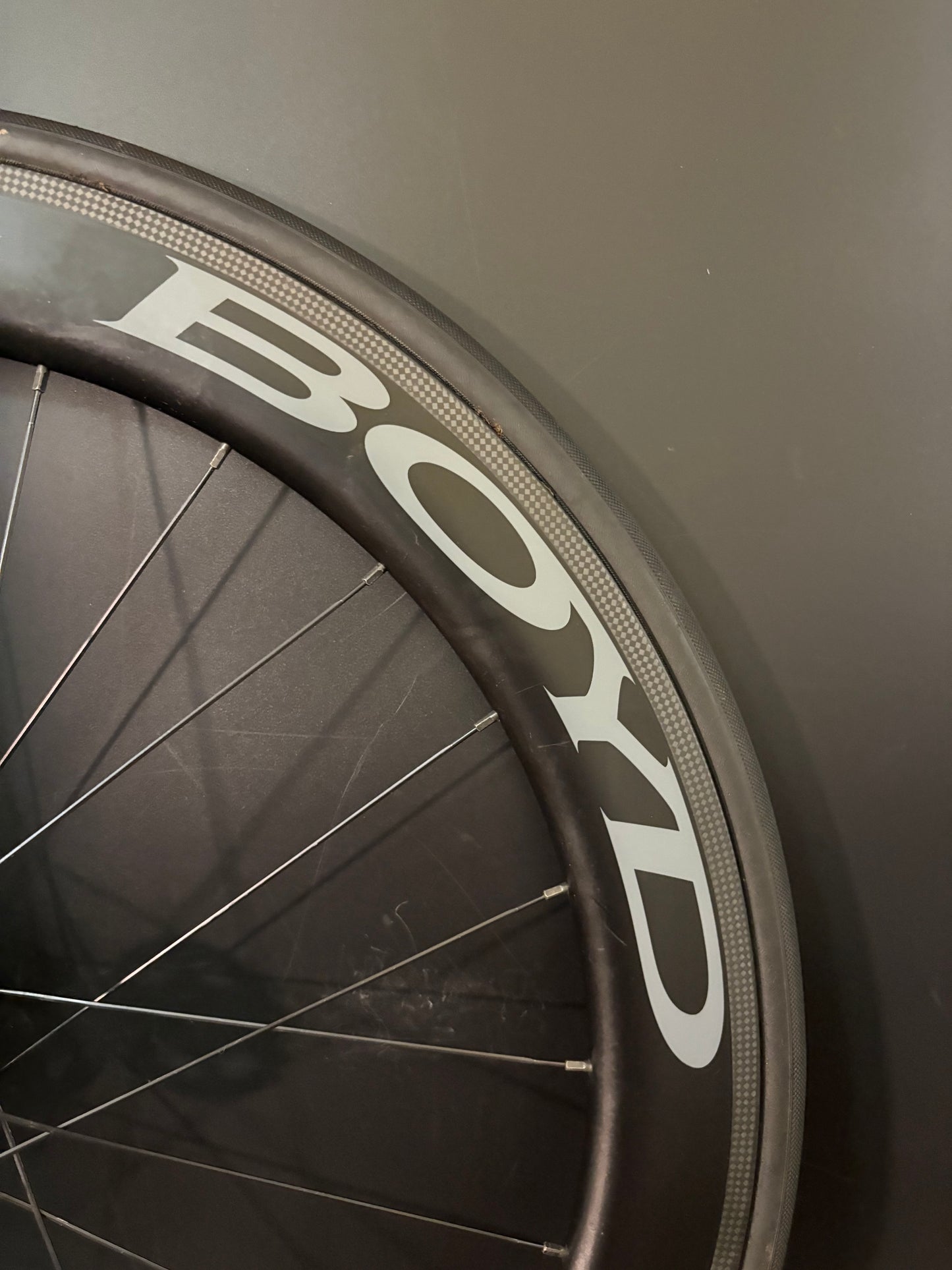 Boyd 60mm Carbon Tubular Wheelset 24/28h