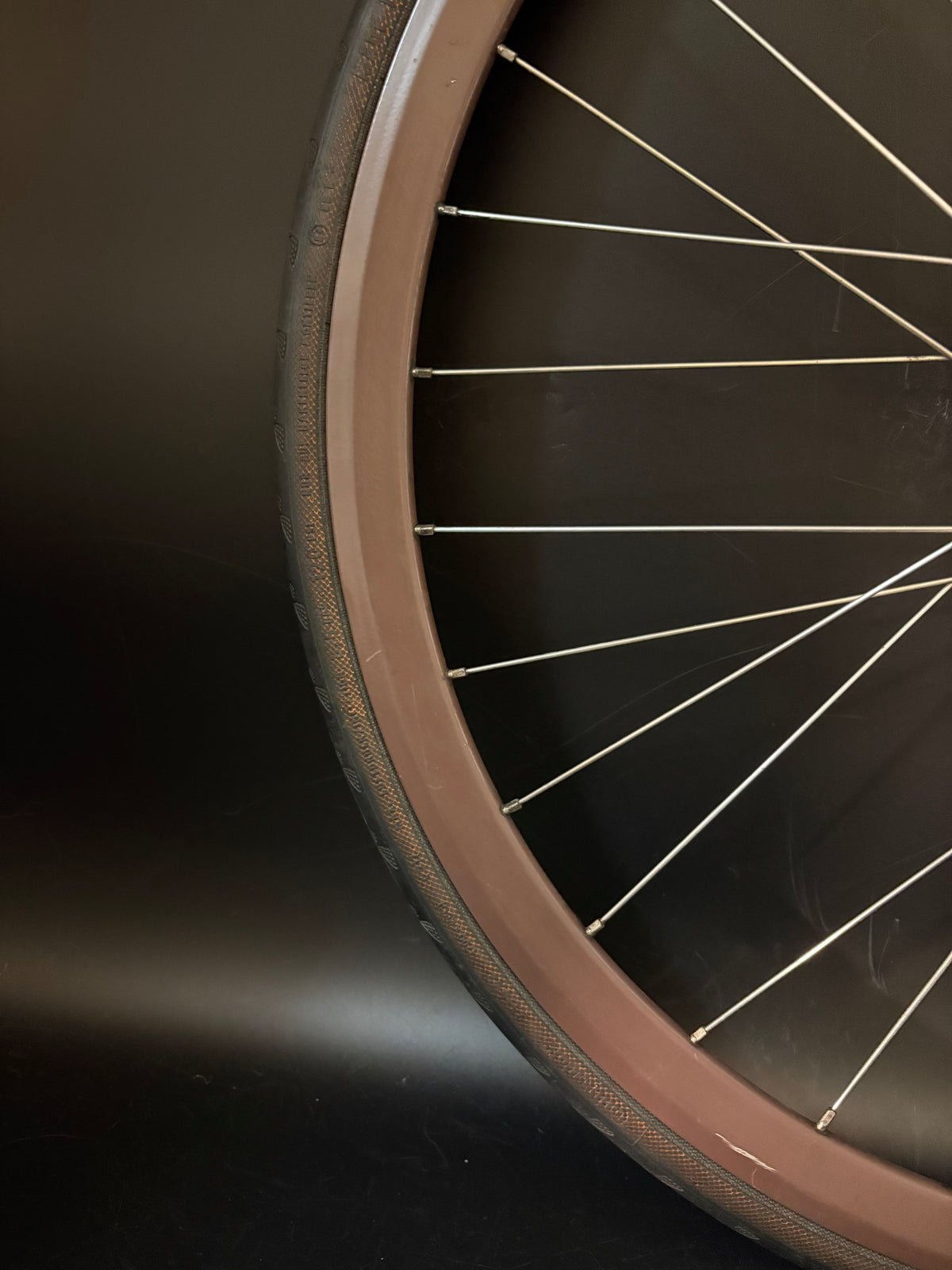 Velocity Deep V Brown / Formula Rear Wheel 32h
