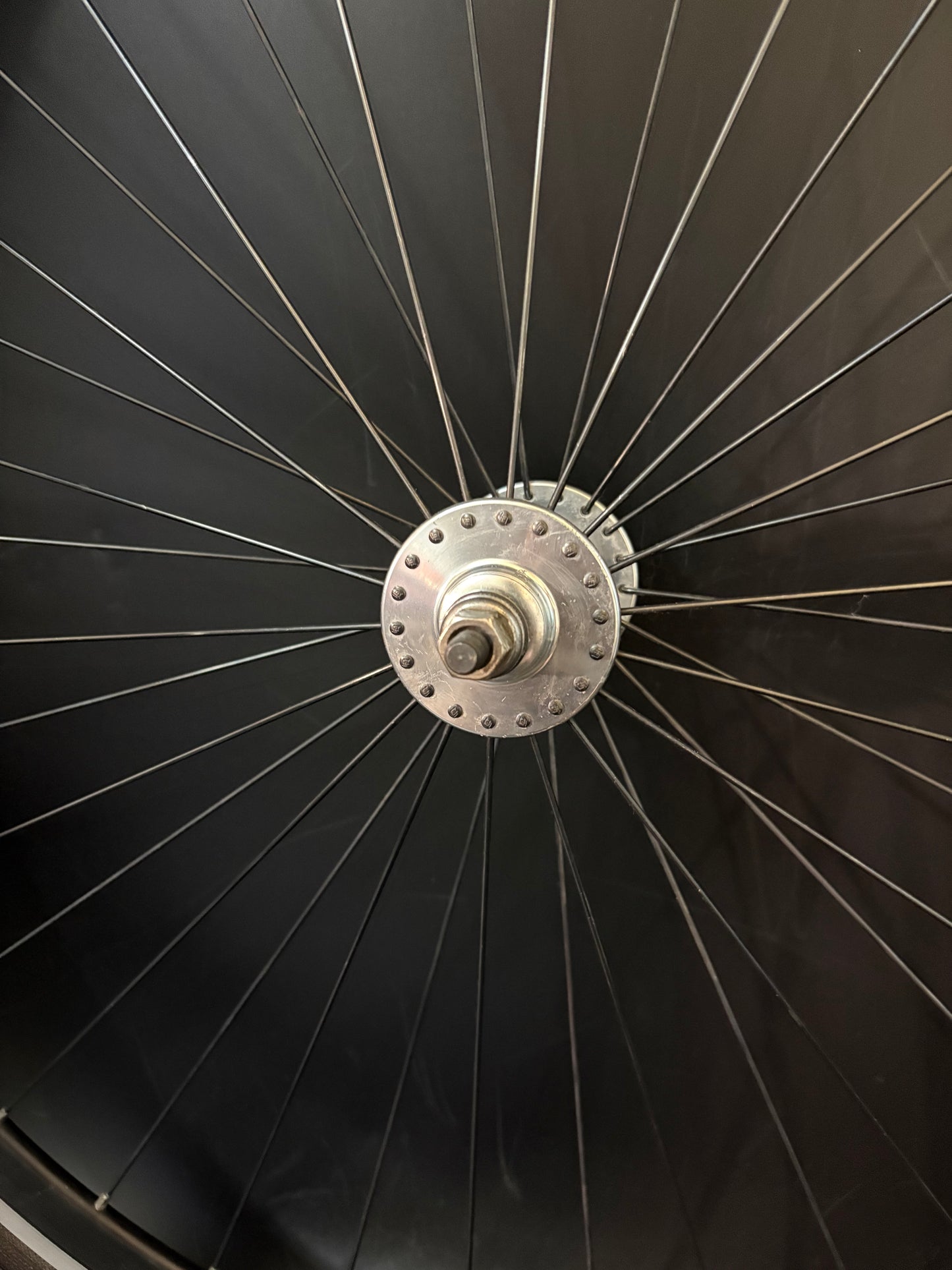 Deep V Machined Black / Surly Wheelset 36h