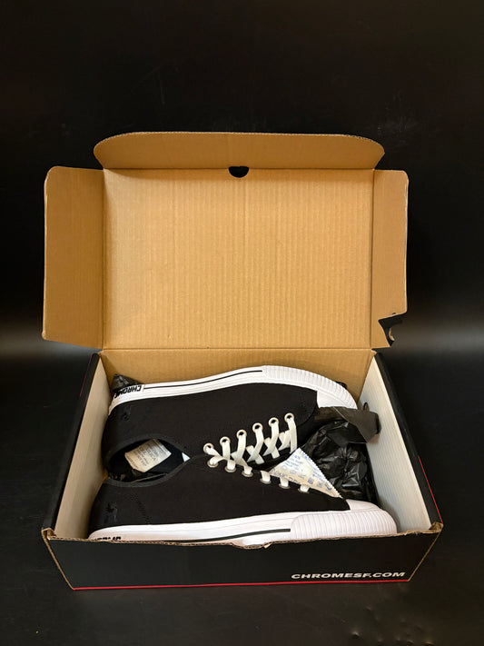 NEW Chrome Kursk Shoes Black/White 10.5