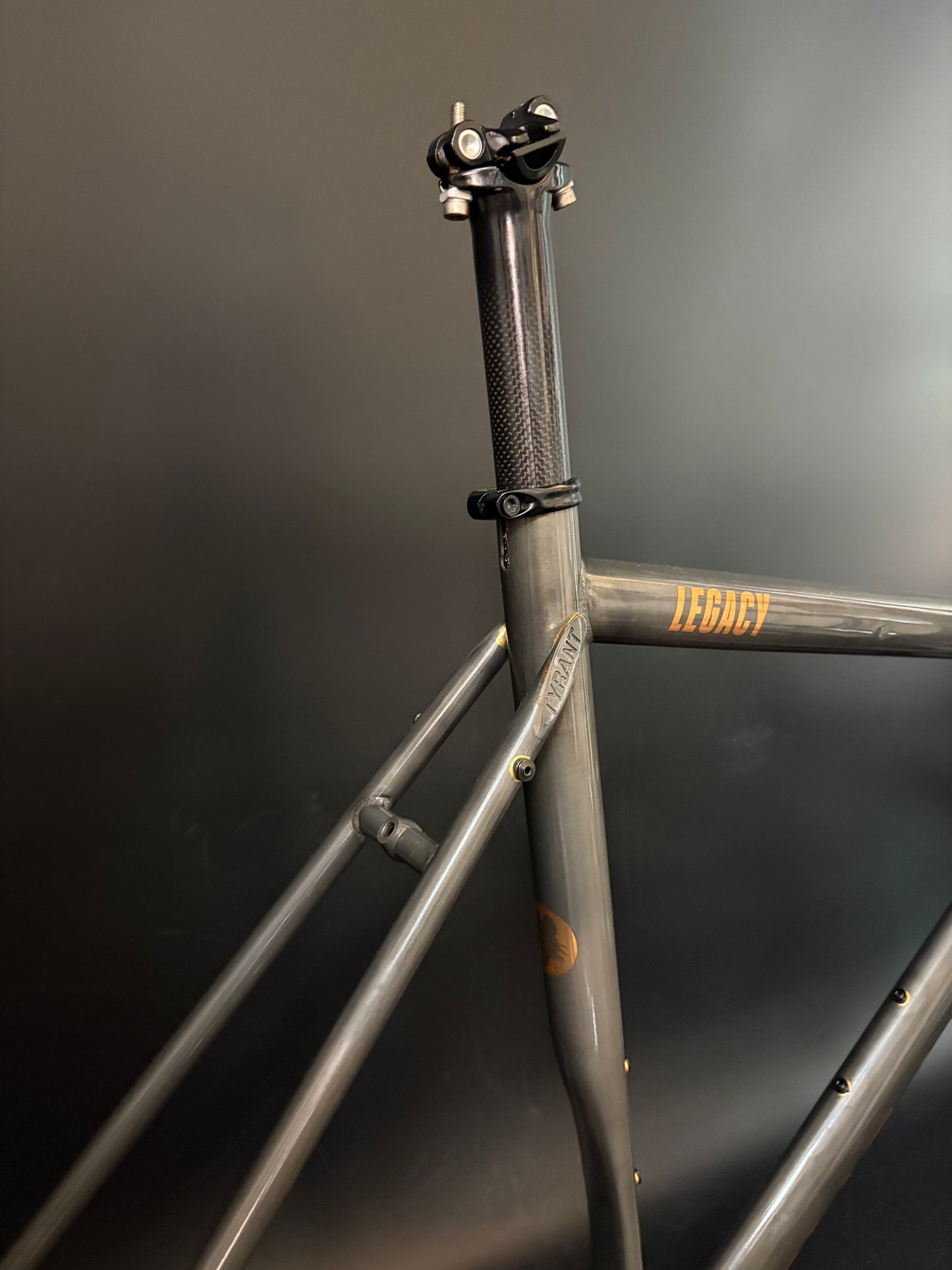 Tyrant Legacy Steel Frameset Raw 52cm S