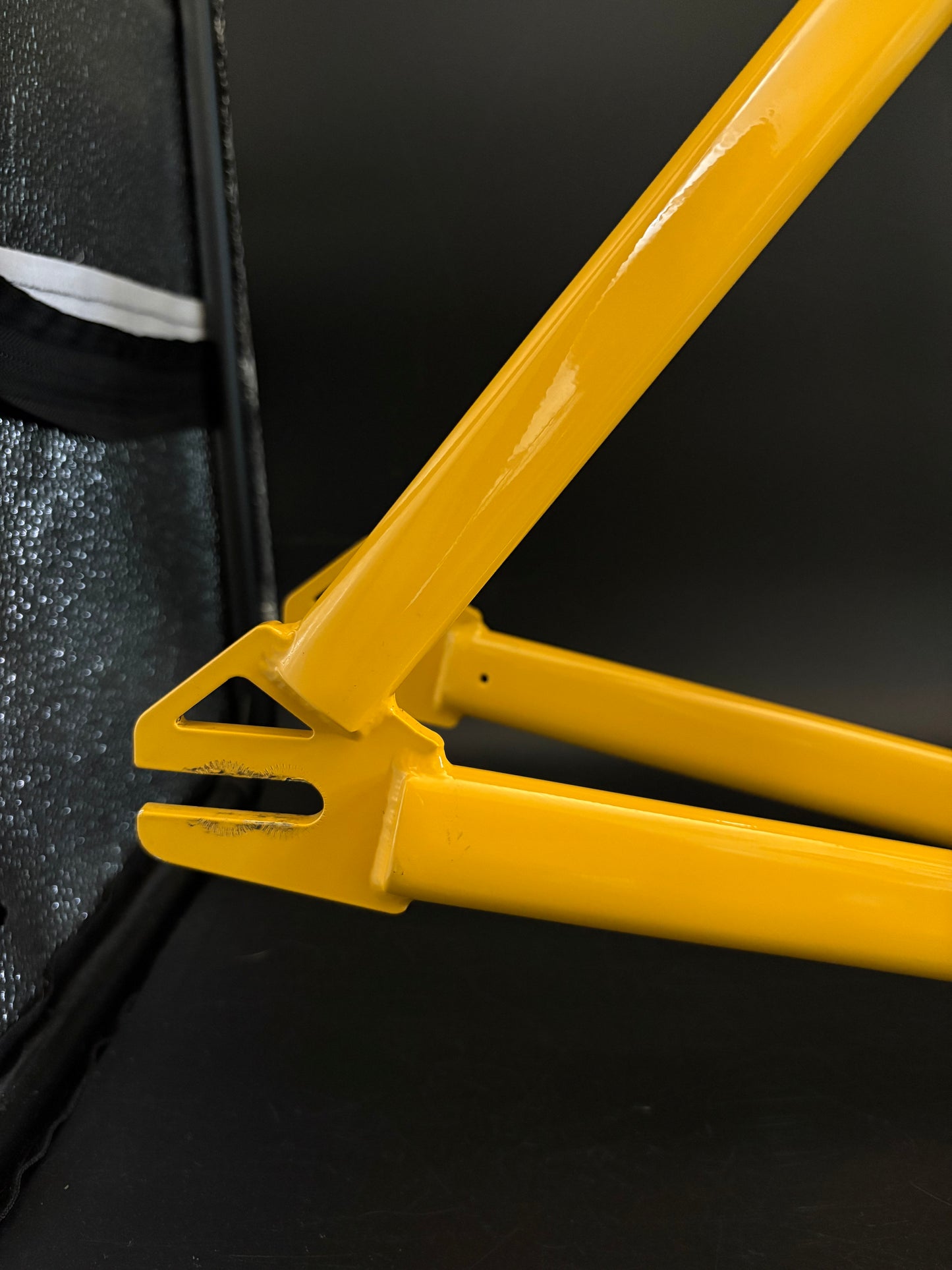 Brooklyn Machine Works Gangsta Track v4 Frameset Yellow Medium