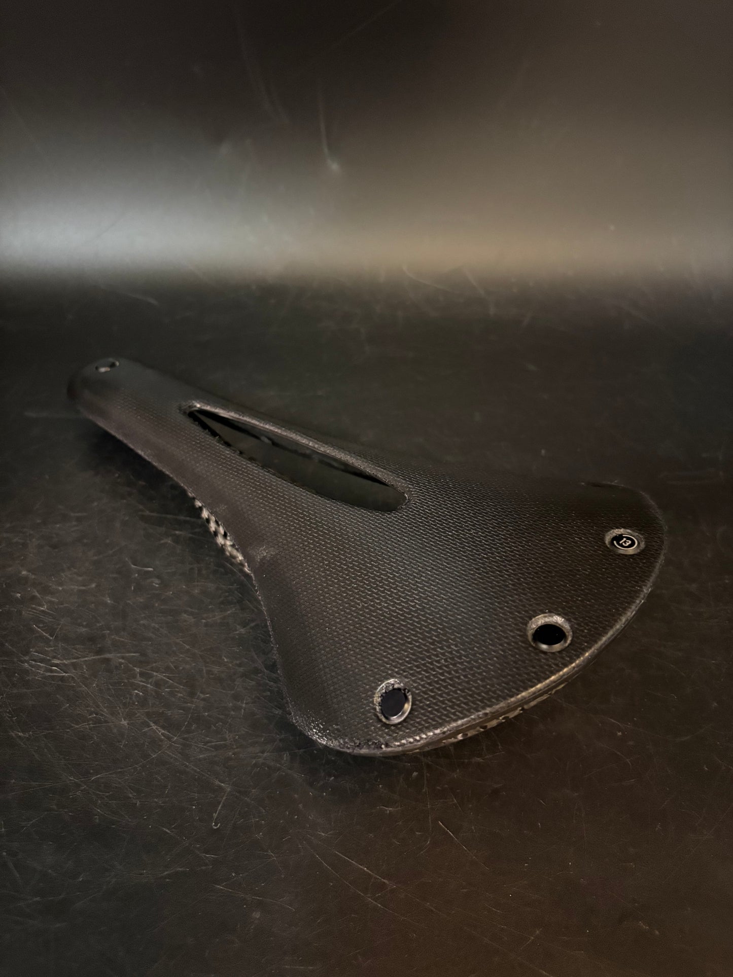 Brooks c13 Saddle Carved Black 145mm