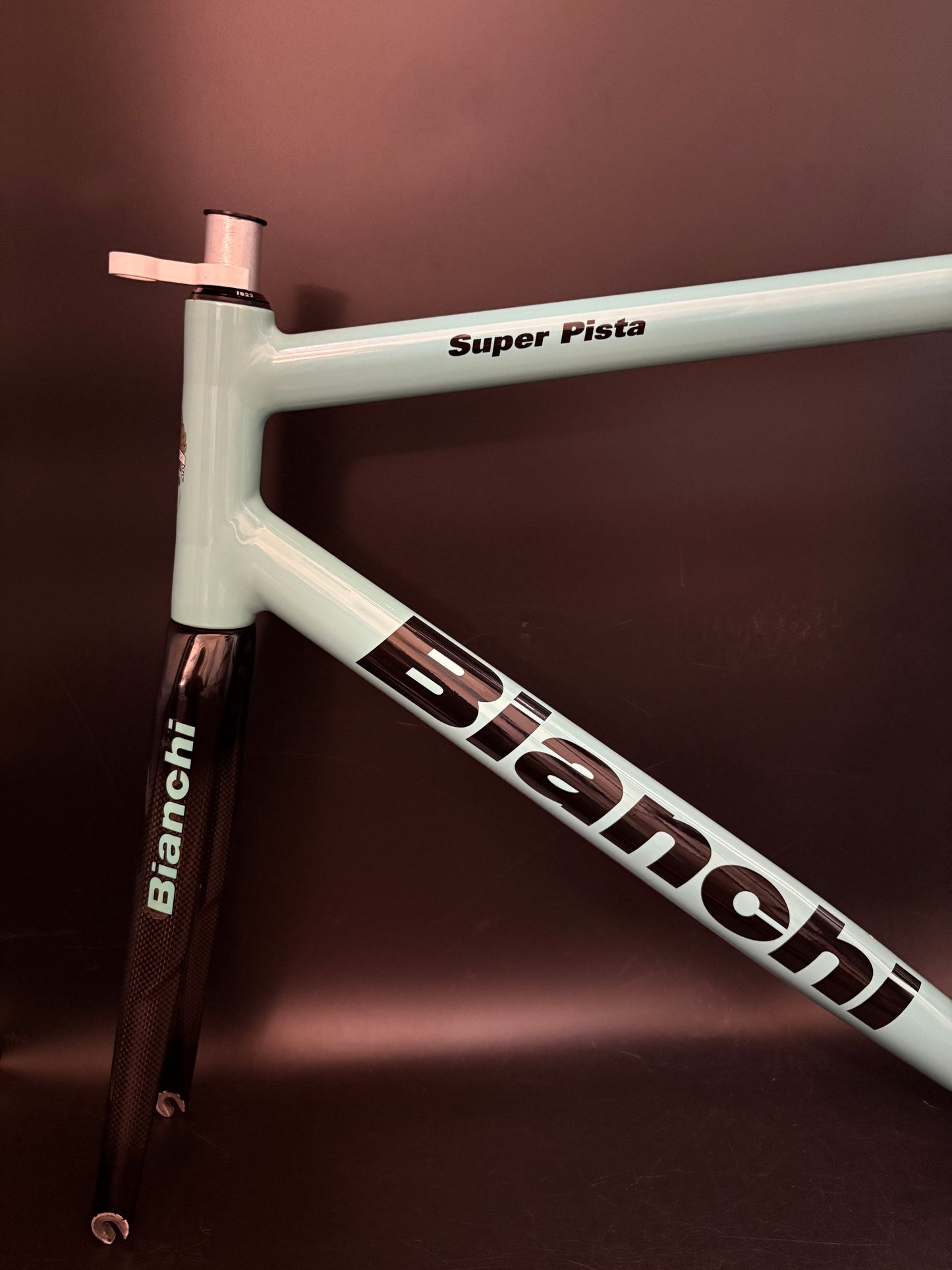 Bianchi Super Pista Frameset Celeste 59cm