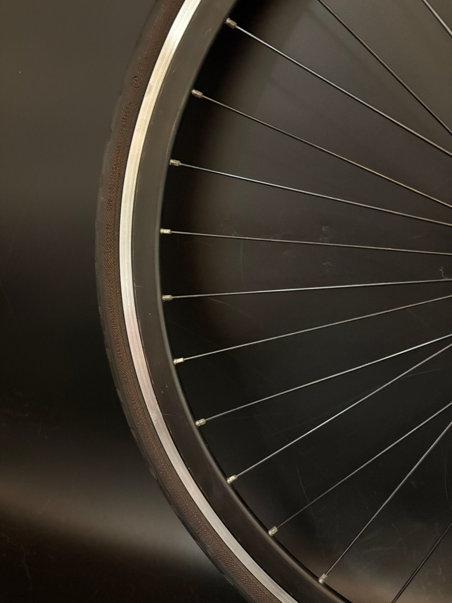 Deep V Machined Black / Surly Wheelset 36h