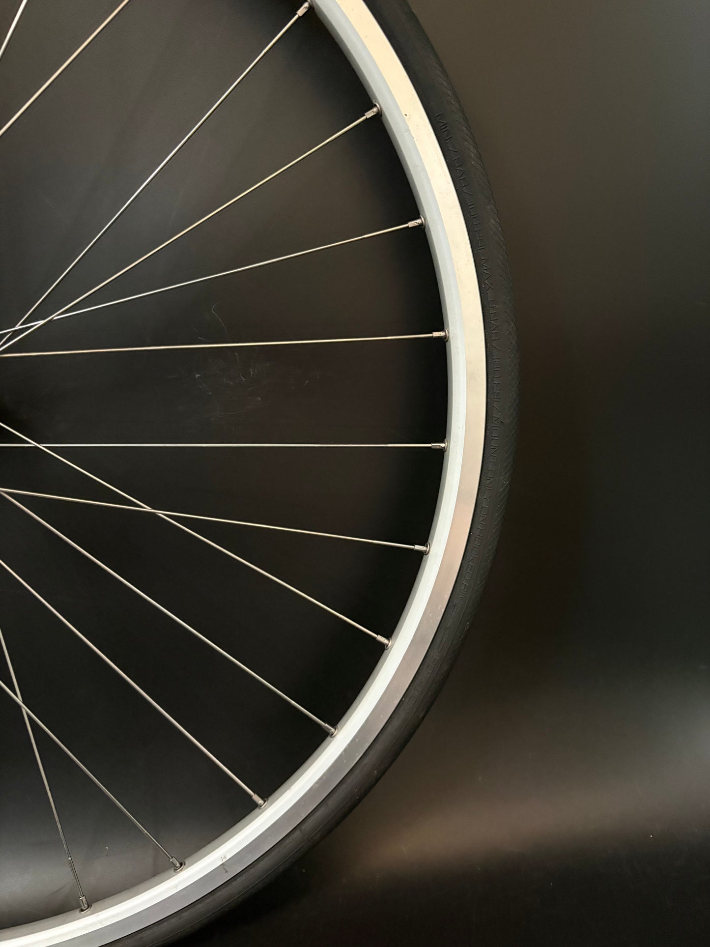 Mavic Open Pro / Campagnolo Record LF Wheelset Silver 32h