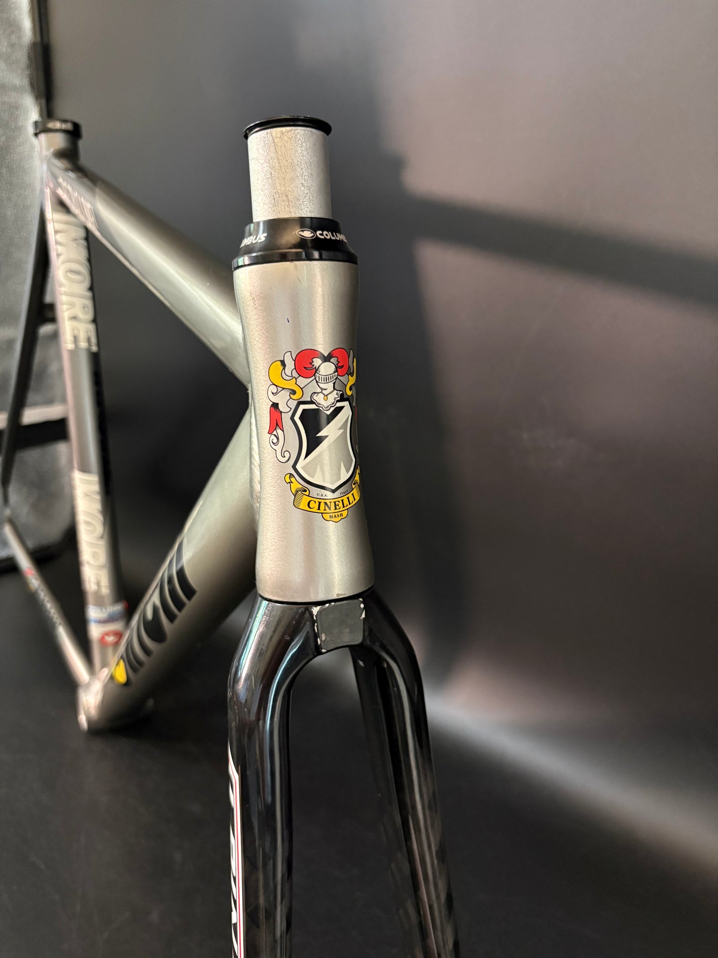Cinelli Mash Bolt Frameset Grey 53cm