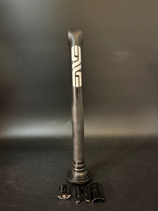 Enve White Logo Setback Seatpost Carbon 27.2 270mm