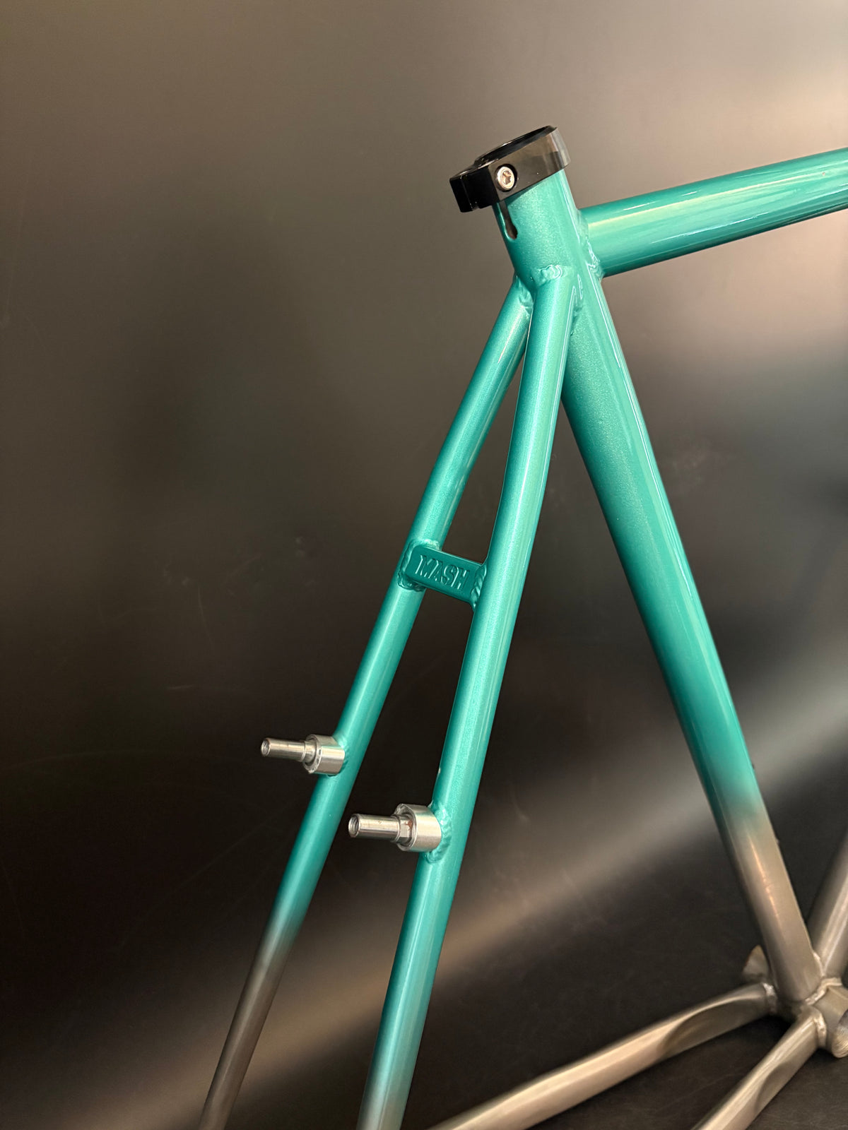 Mash Steel Frameset Teal/Raw 53cm