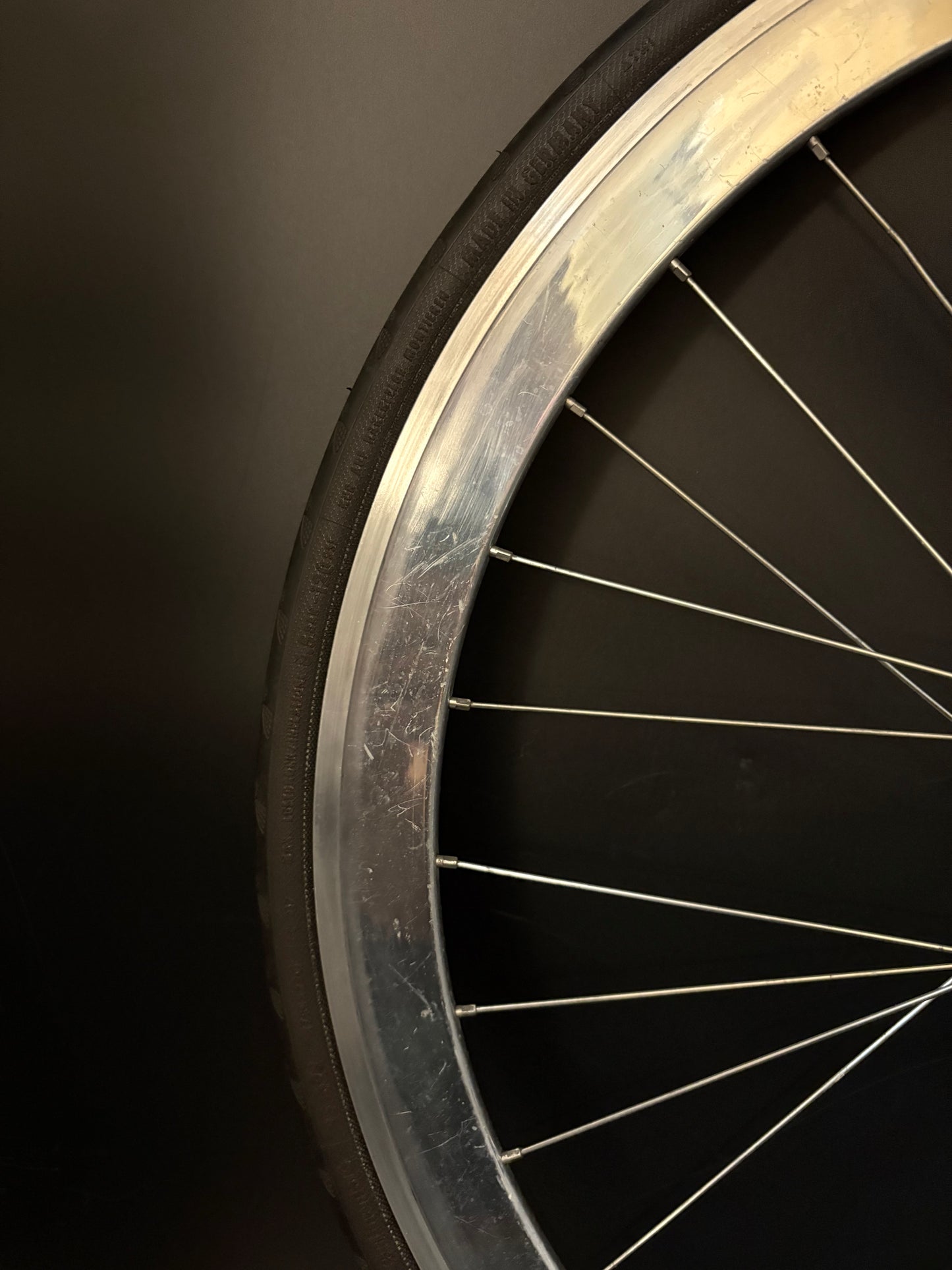 H Plus Son SL42 Silver / Velo Orange Grand Cru Wheelset 32h