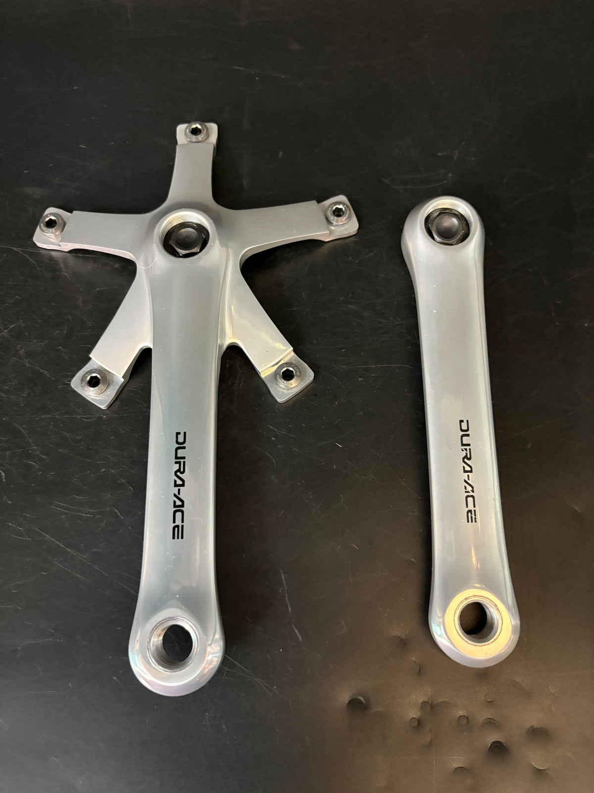 Dura Ace 7600 Cranks Silver 165mm
