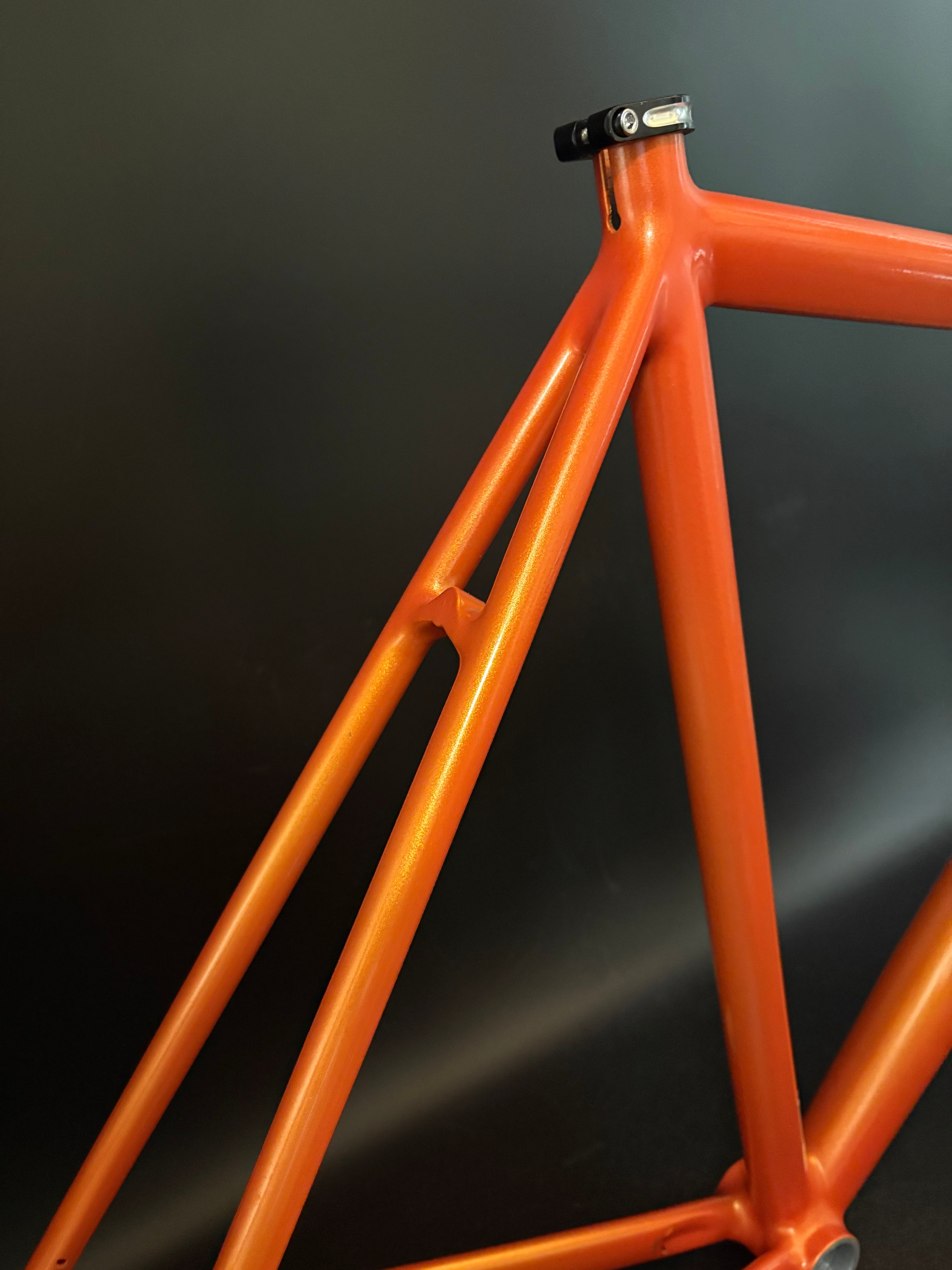 Superb Sprint Frameset Orange 56cm ST 54cm TT – Track Lab