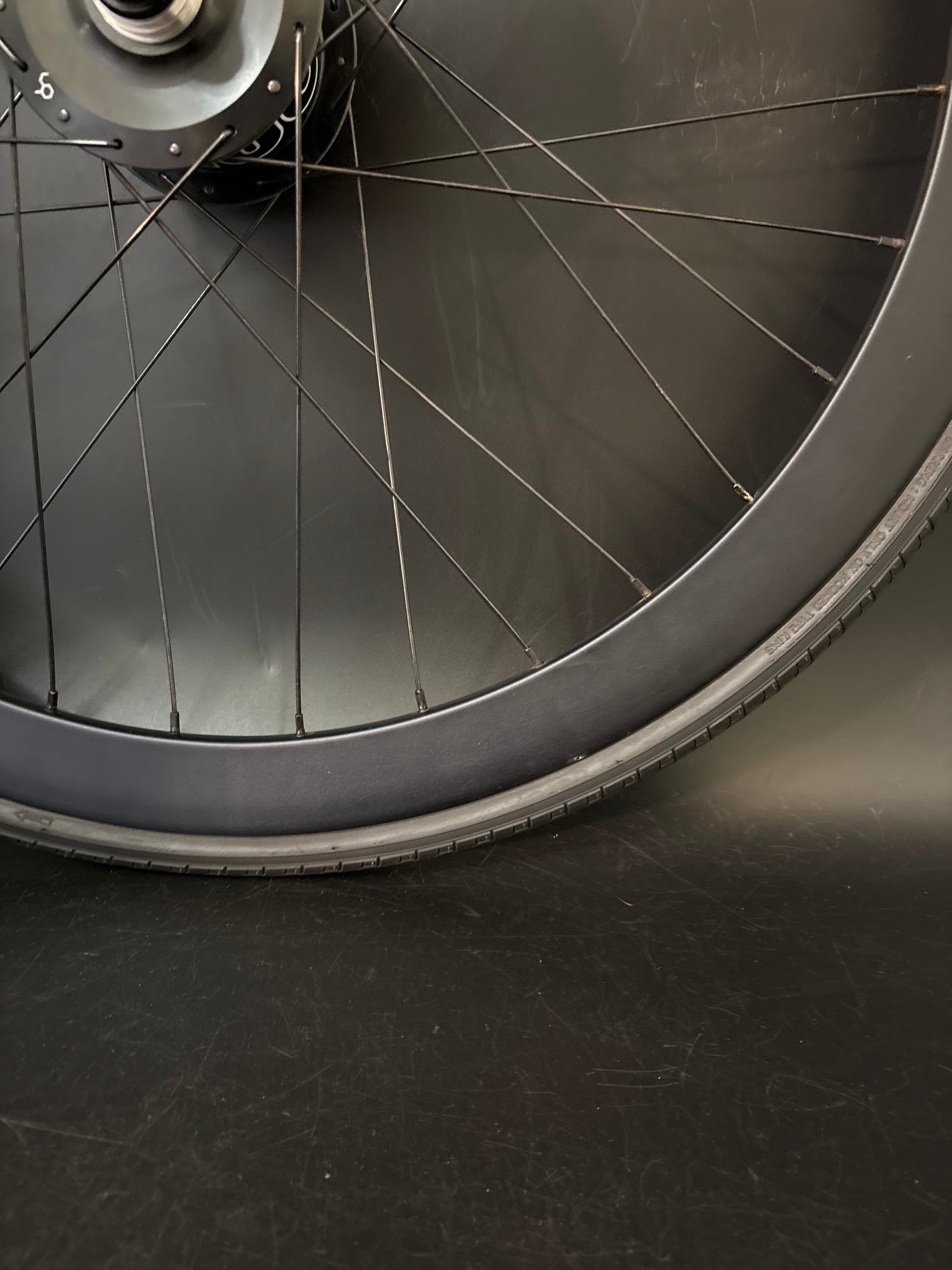 H Plus Son Eero / Chub Hub Rear Wheel Black 32h