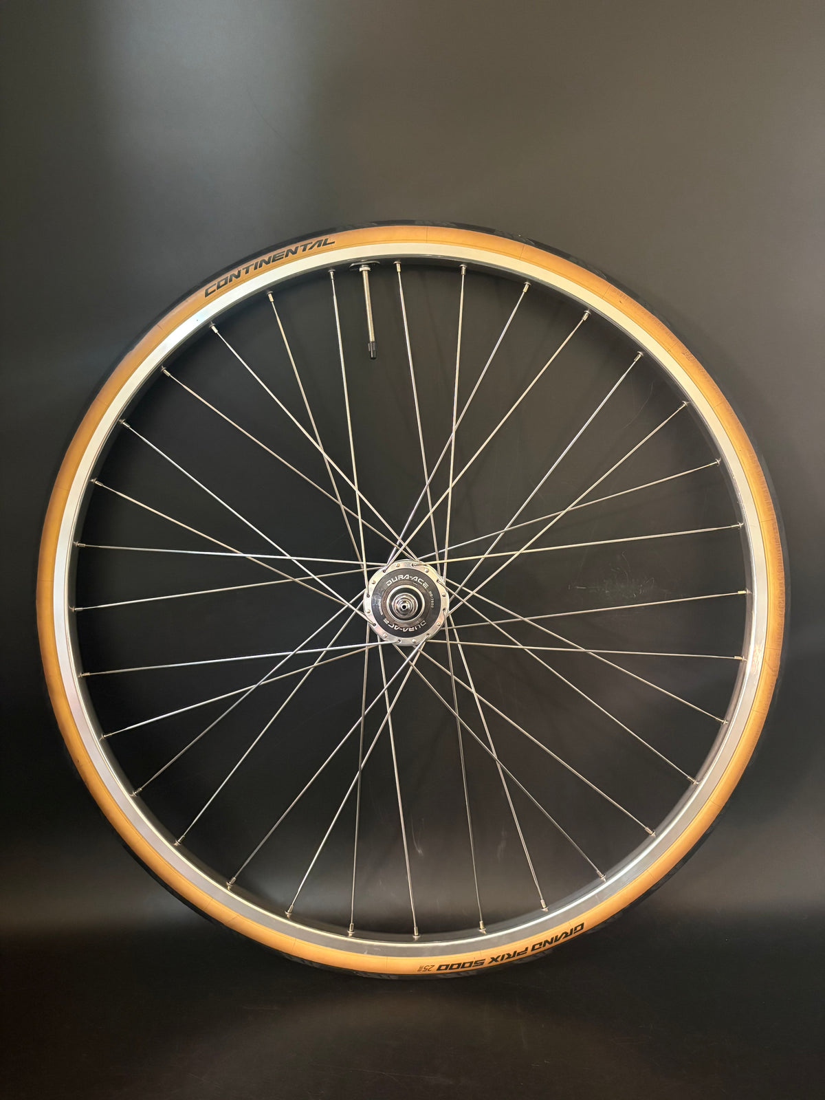 H Plus Son Tb14 / Dura Ace 7600 Wheelset Silver 32h