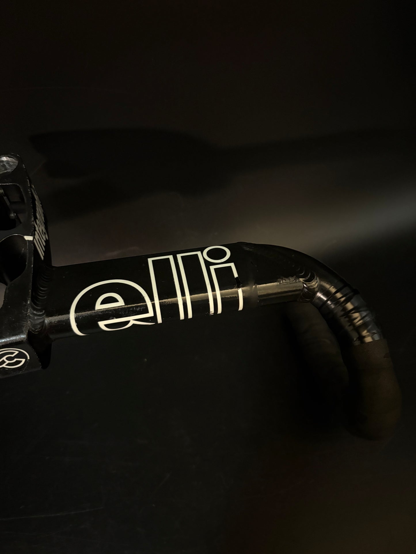 Cinelli Integralter Integrated Drop Handlebar Stem Black 42cm 1” Threadless 100mm