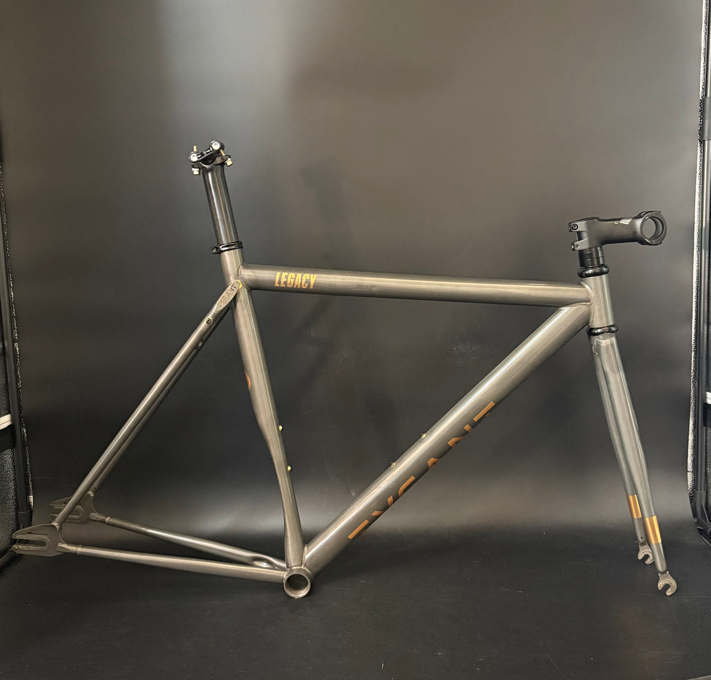 Tyrant Legacy Steel Frameset Raw 52cm S