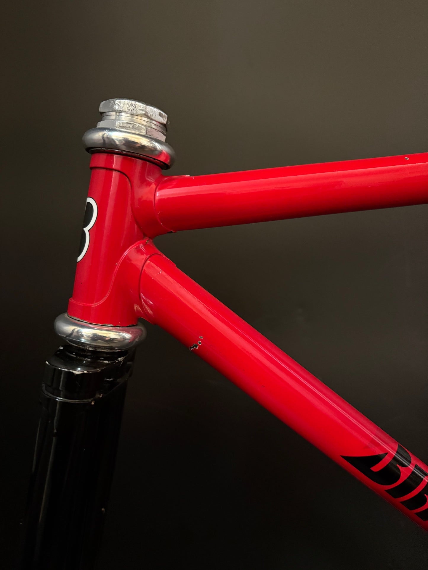 Bridgestone NJS Frameset Red/Black 48cm ST 52cm TT