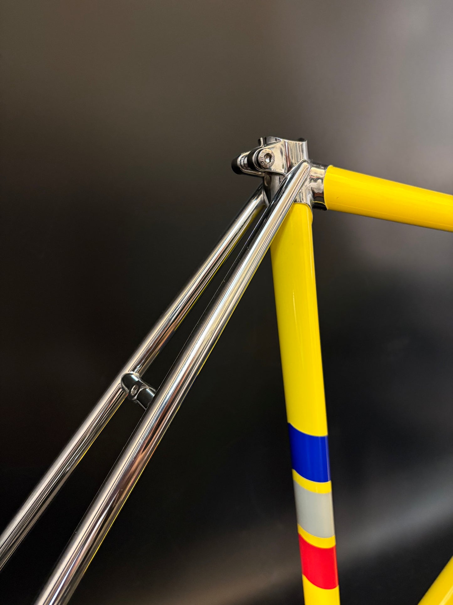 Look AC 364 Frameset Yellow/Chrome Medium