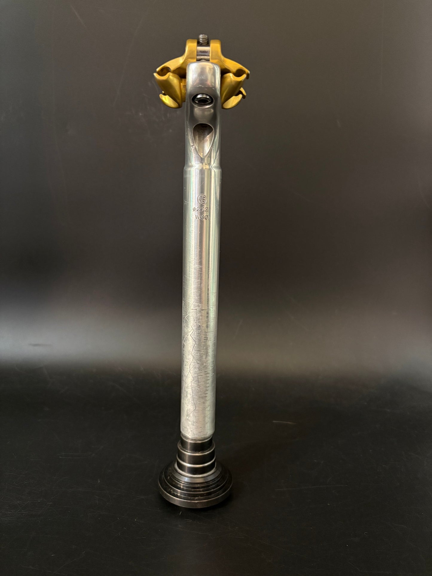 Nitto Jaguar Seatpost Silver/Gold 27.2 250mm