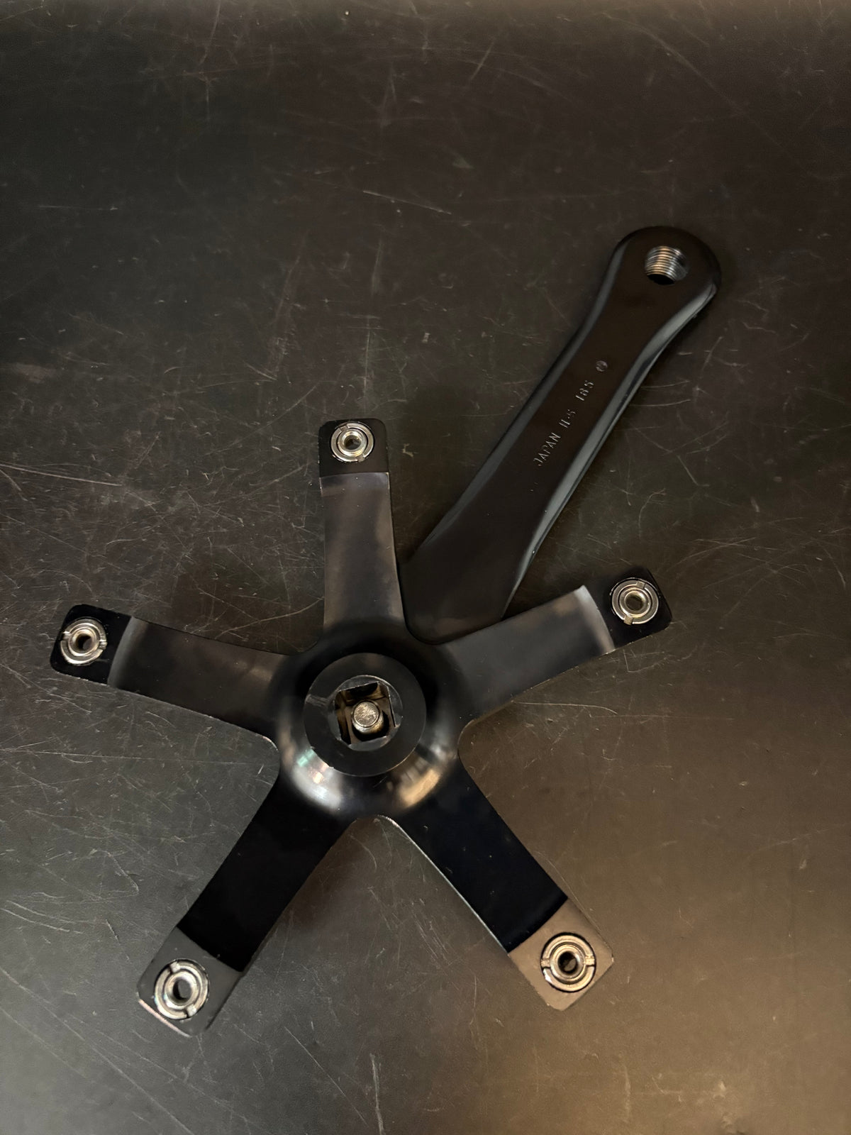 Sugino 75 Cranks Black 165mm