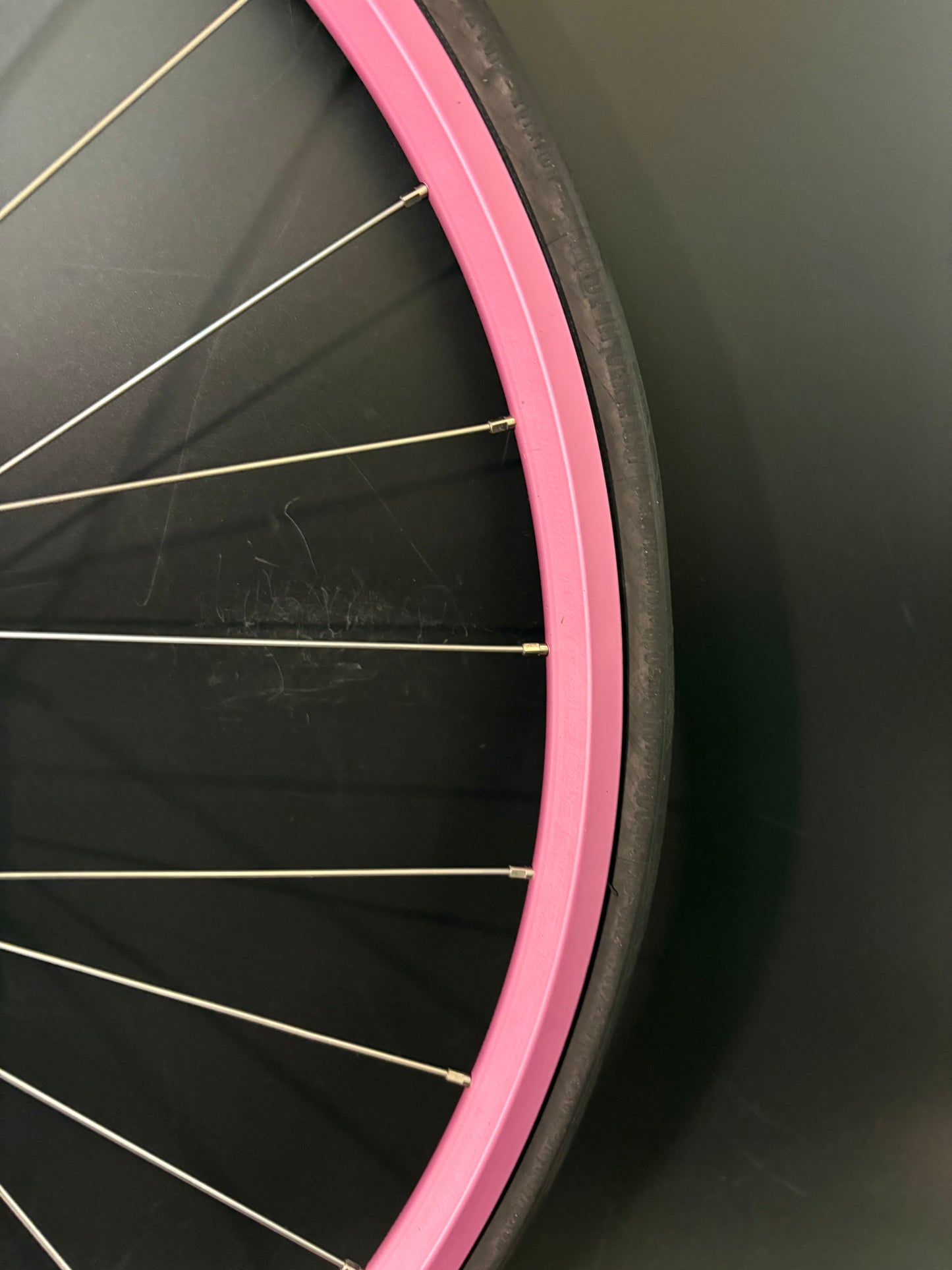 Velocity A23 Turquoise + Pink / Mash SF x Phil Wood Wheelset 28h