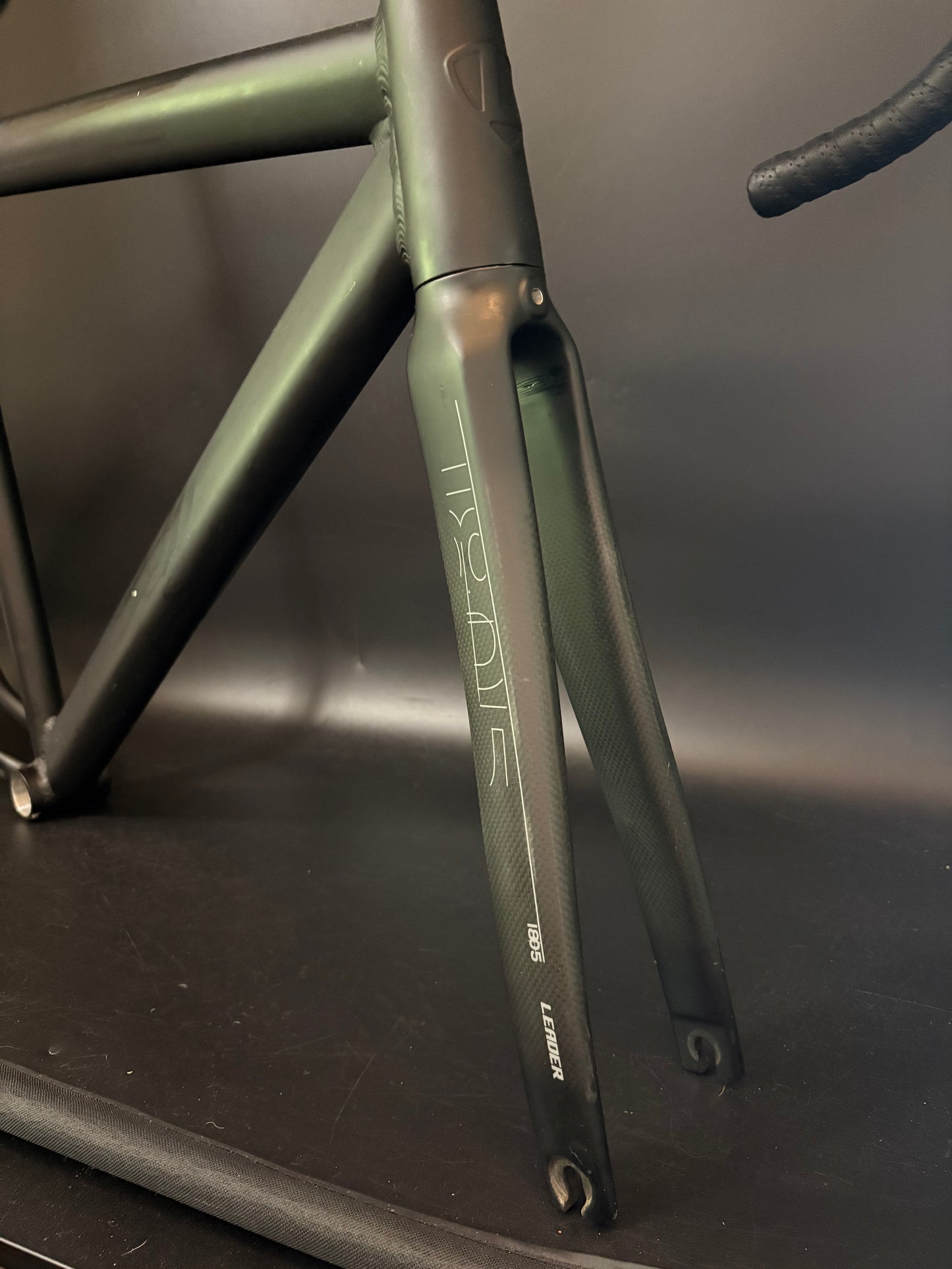 Leader 721 Frameset Black 56cm w/ Extras