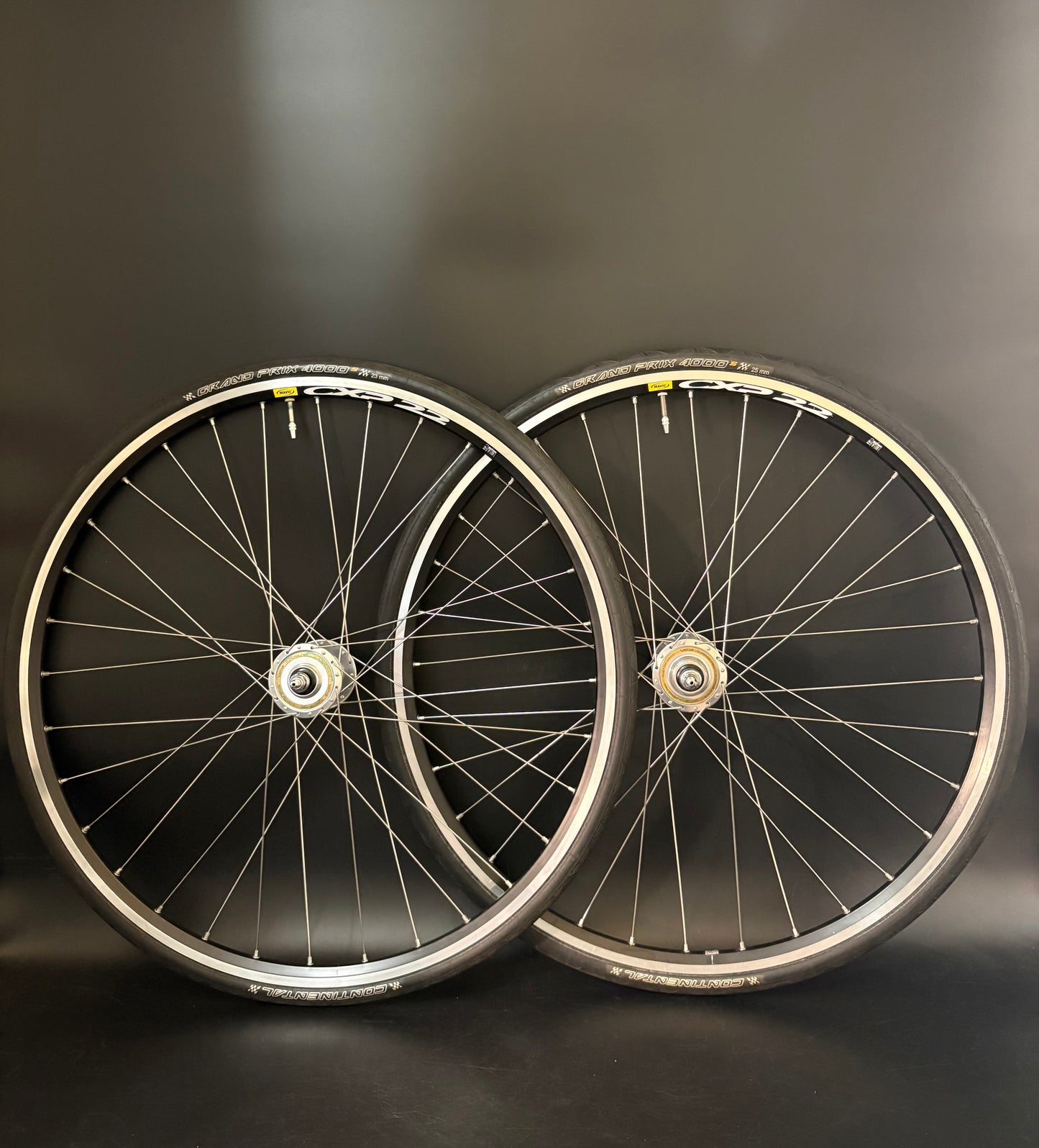 Mavic CXP 22 Machined Black / Suntour Superbe Wheelset 32h
