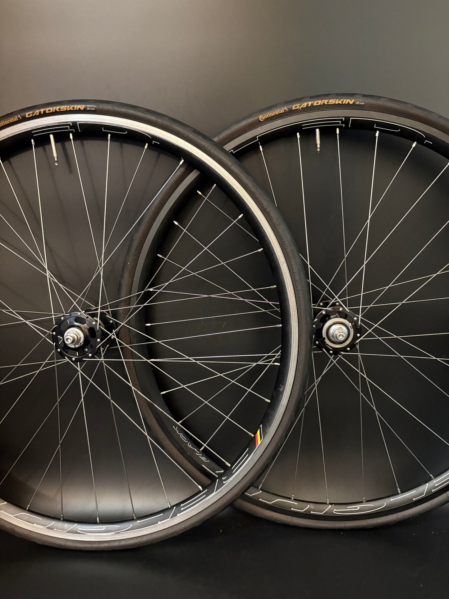 HED Belgium / Paul Components HF Wheelset Black 32h