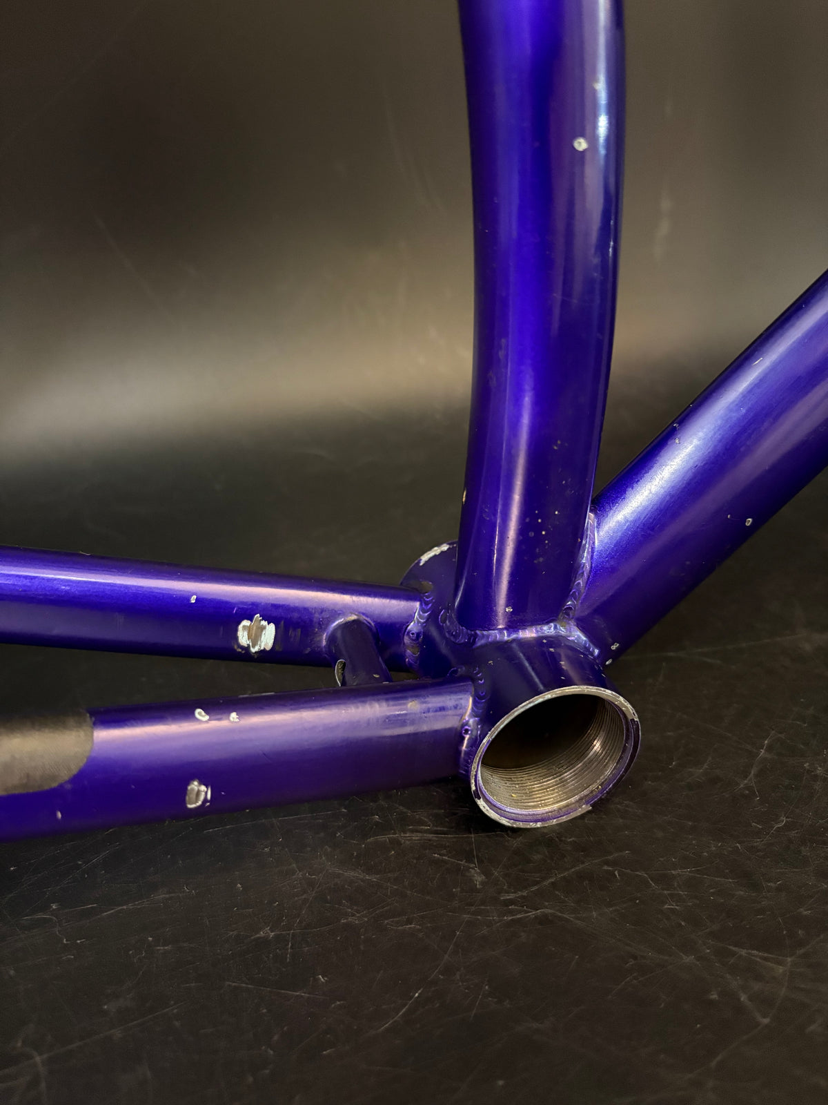 KHS Aero Track Frameset Blue/Purple Fade 55cm