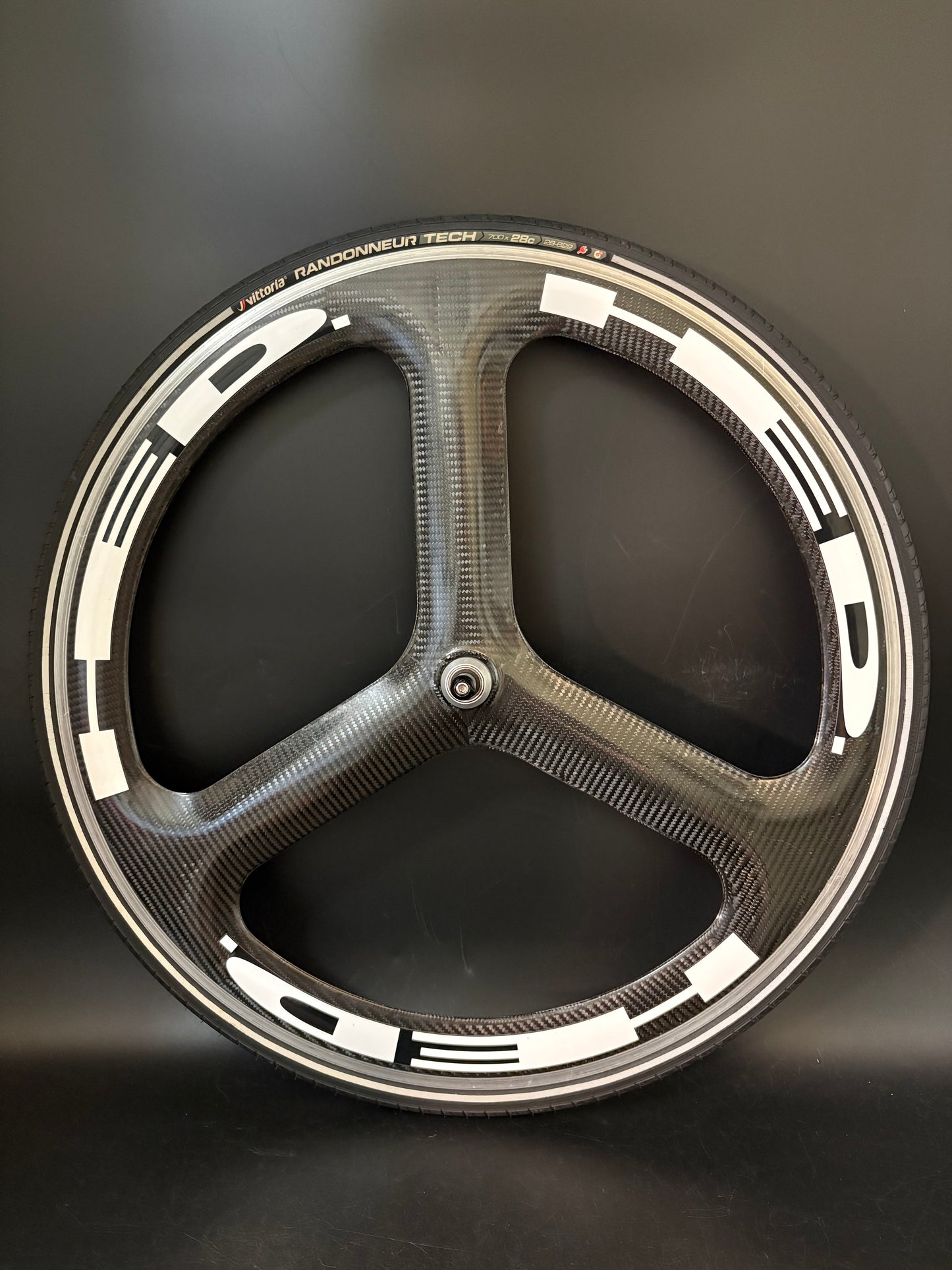 HED 3 Tri Spoke Carbon Clincher Front Wheel