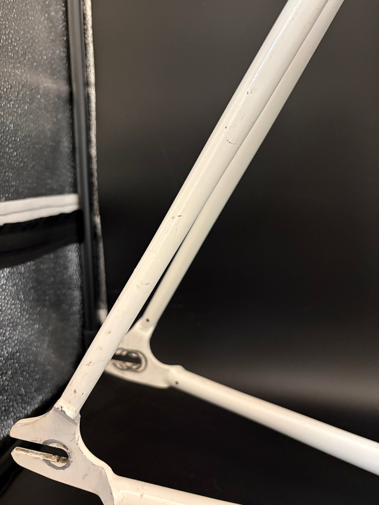 IRO Steel Frameset White 62cm ST 59cm TT