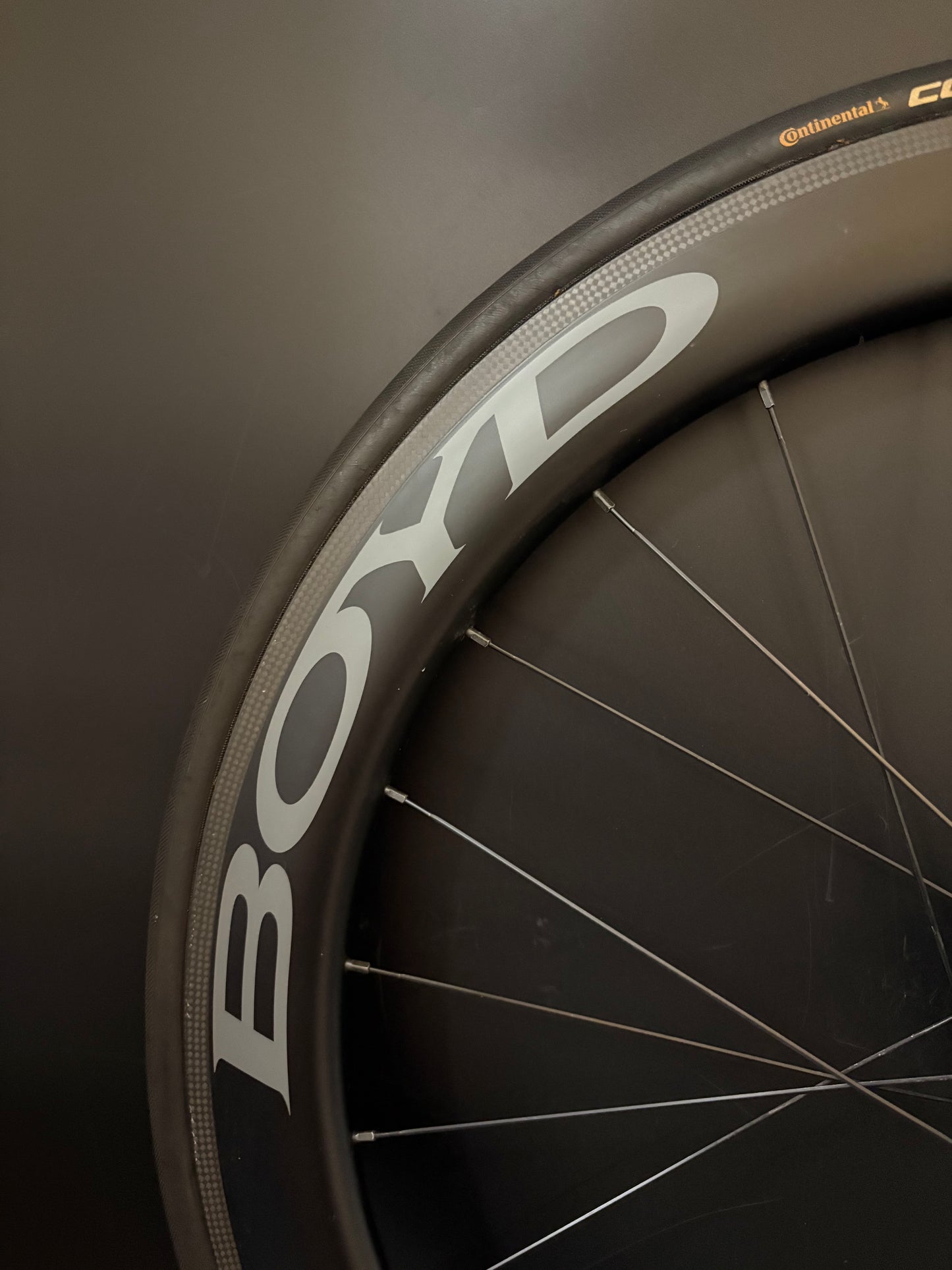 Boyd 60mm Carbon Tubular Wheelset 24/28h