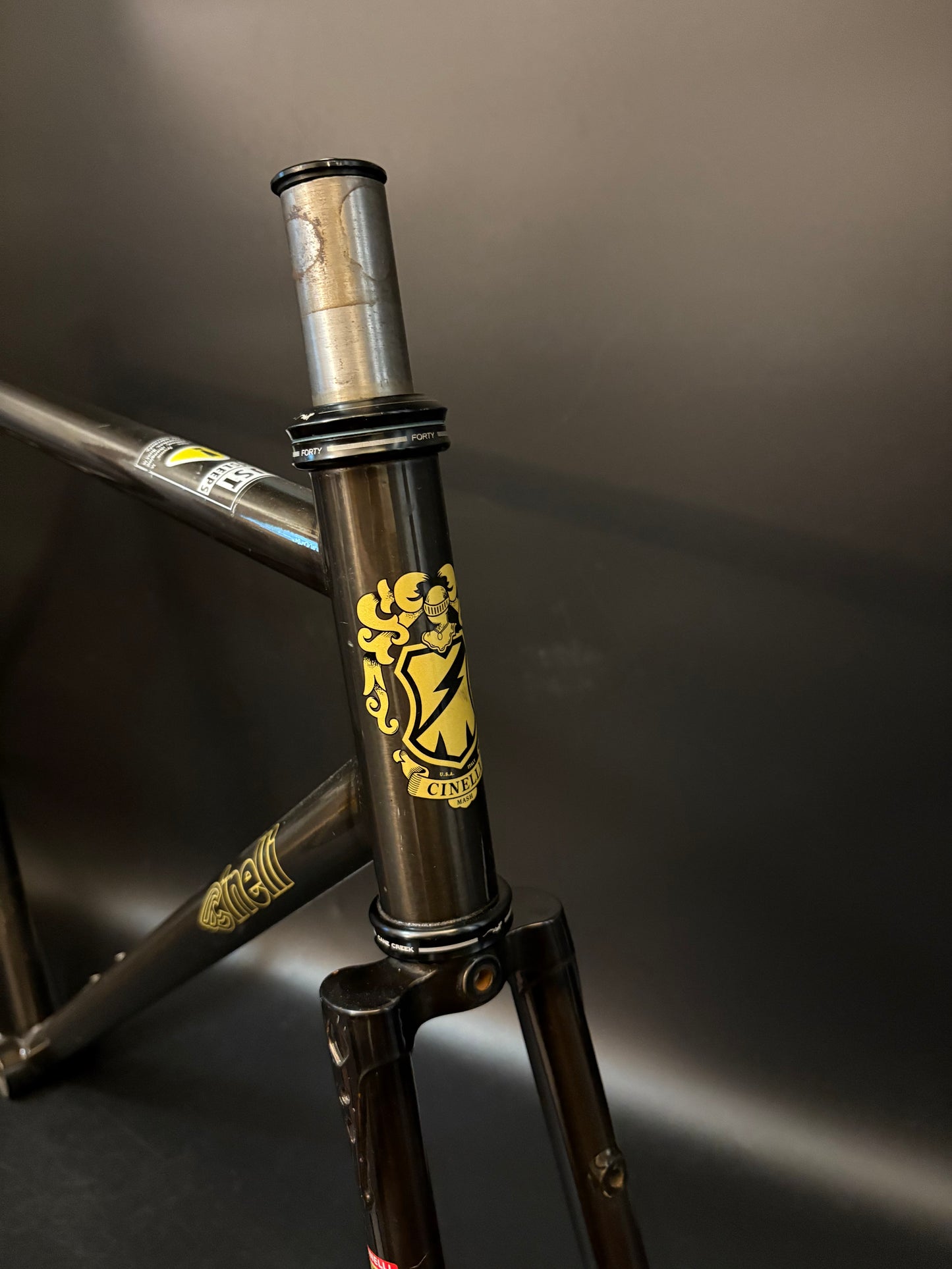 Cinelli Mash Work Frameset Dark Smoke 58cm